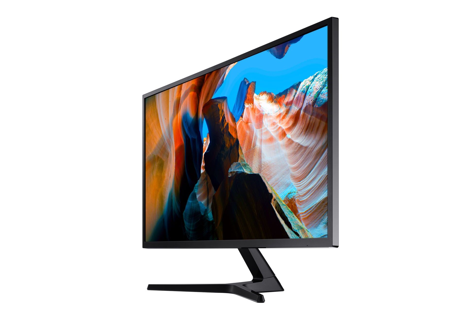 Monitor UHD Samsung 32UJ590 - widok z przodu