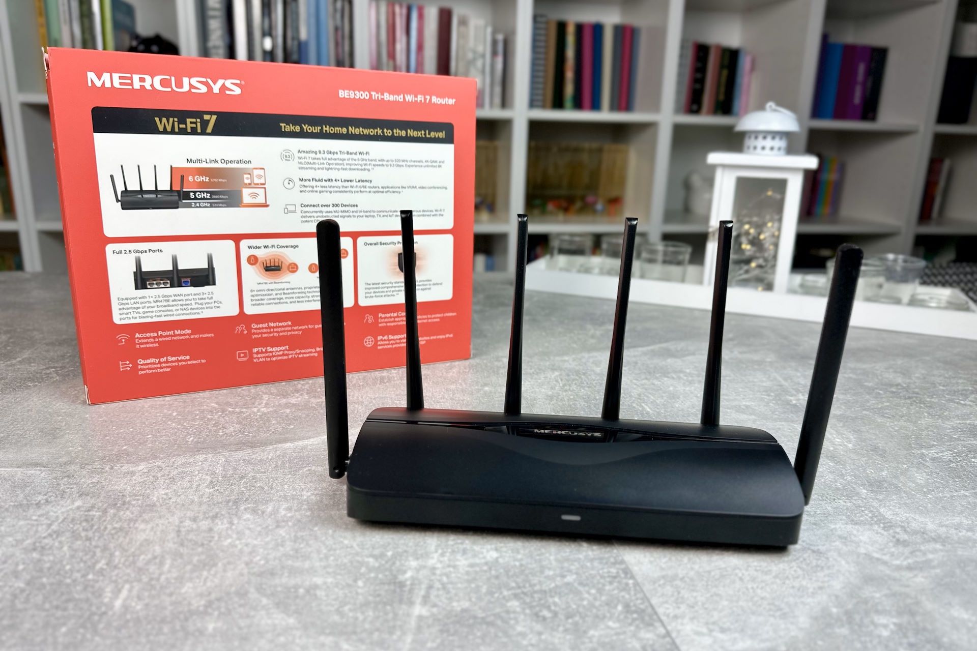 Mercusys EasyMesh MR47BE - tył kartonu