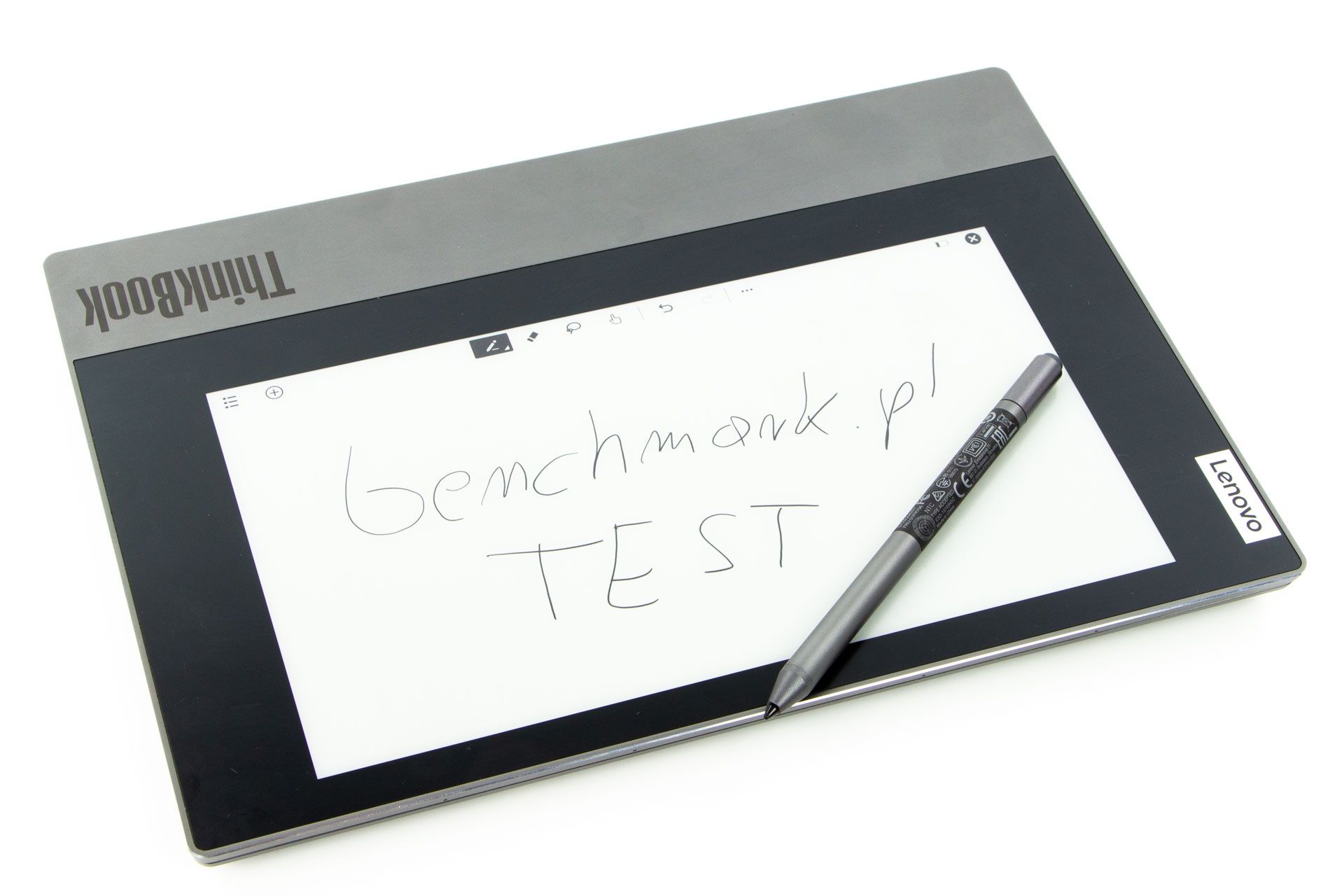 Lenovo ThinkBook Plus pisanie