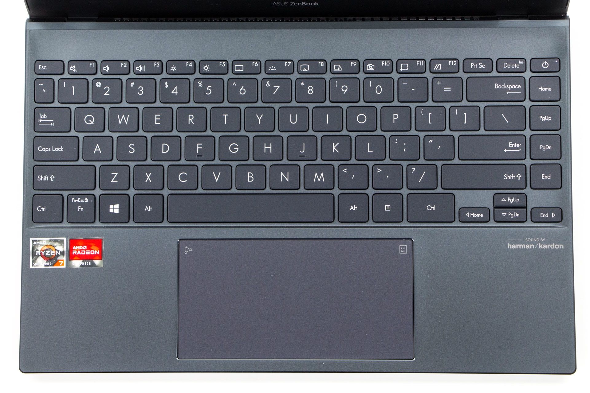 ASUS ZenBook UM325S - klawiatura