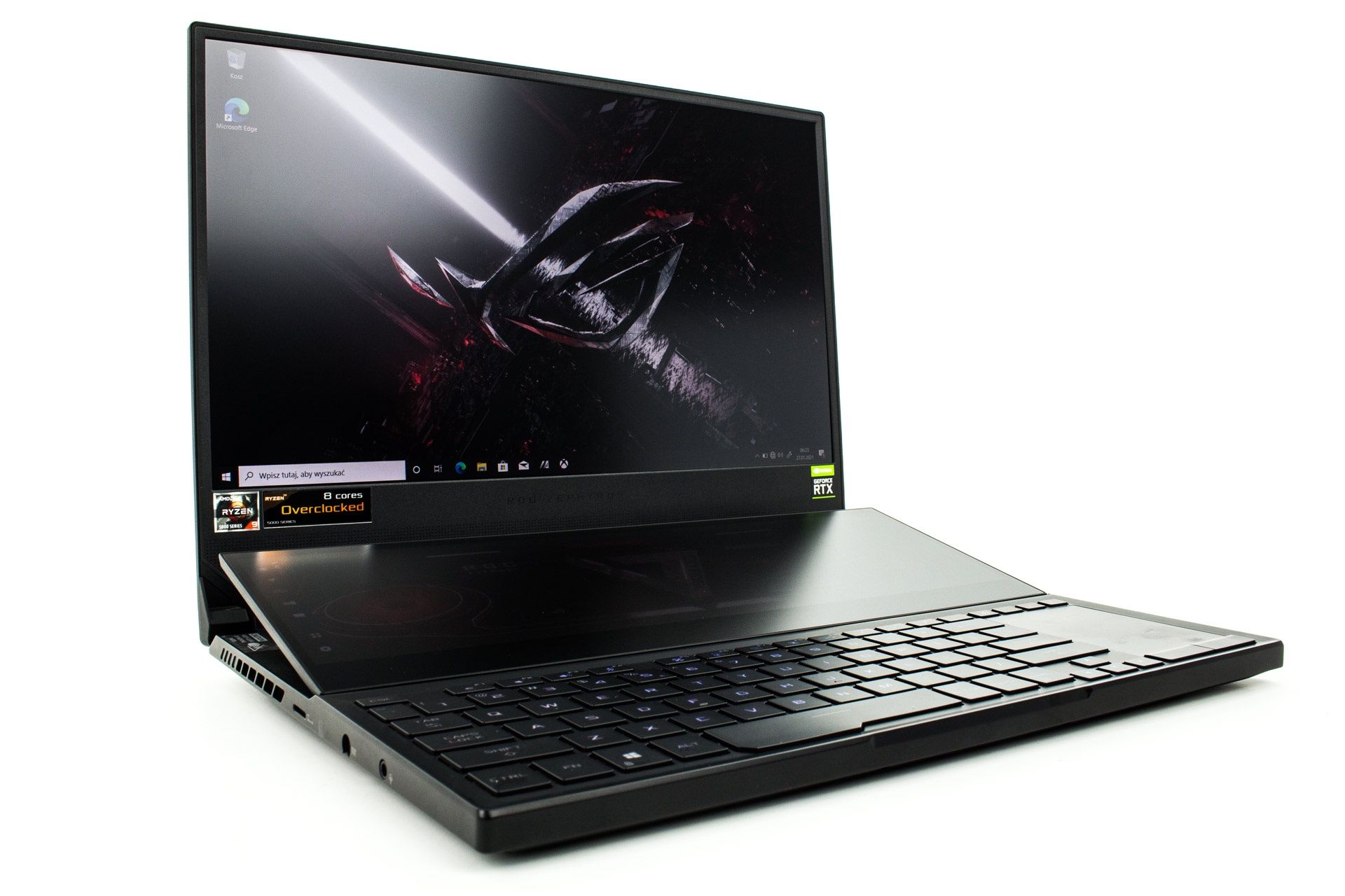 ASUS ROG Zephyrus Duo 15 GX551Q - piękna bestia