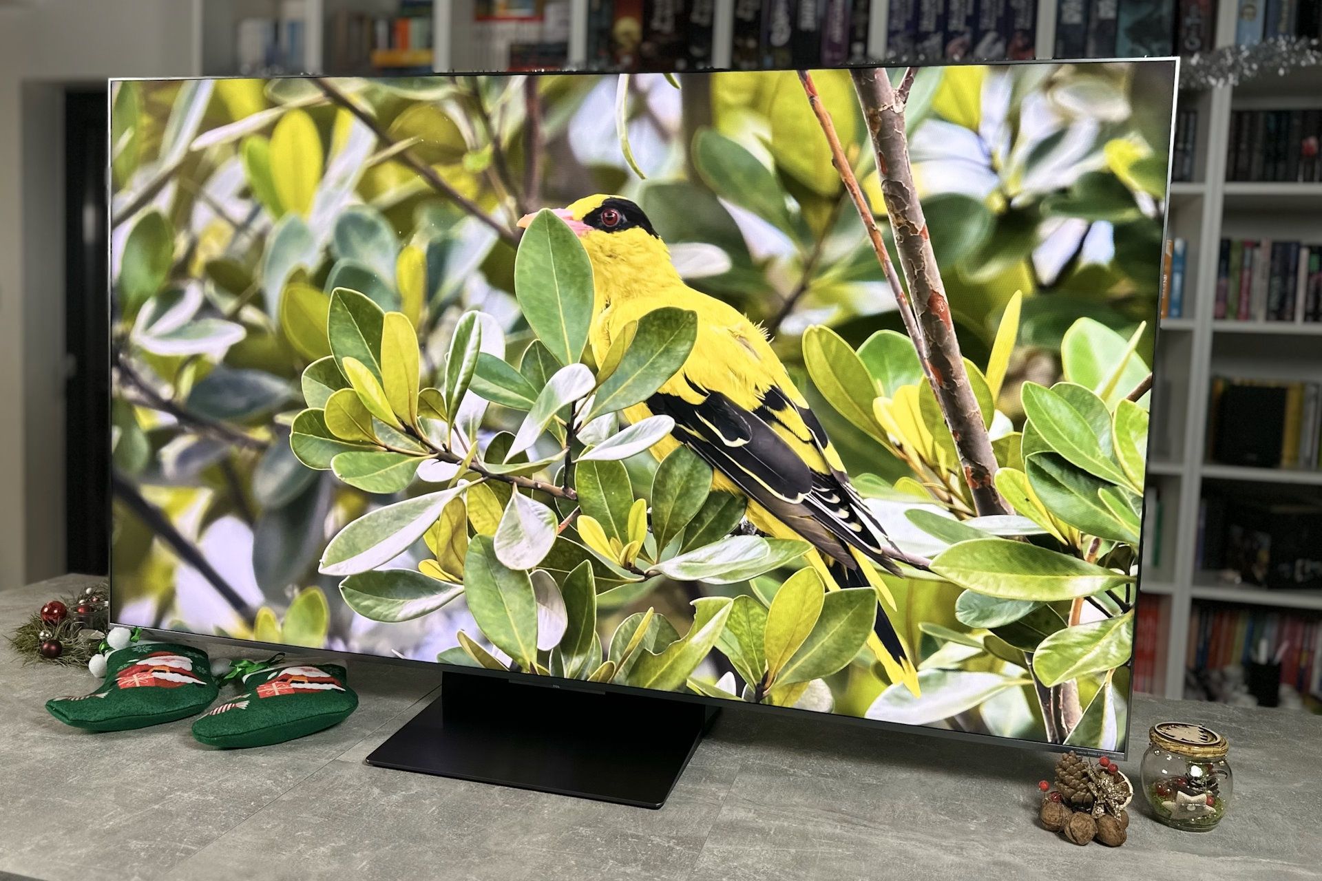 TCL 65C8K - z profilu uruchomiony