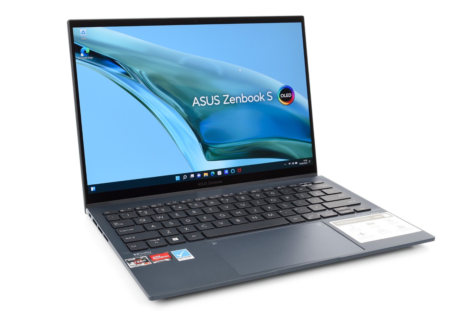 ASUS Zenbook S 13 OLED AMD - znowu z profilu bo dostałem za mało zdjęć