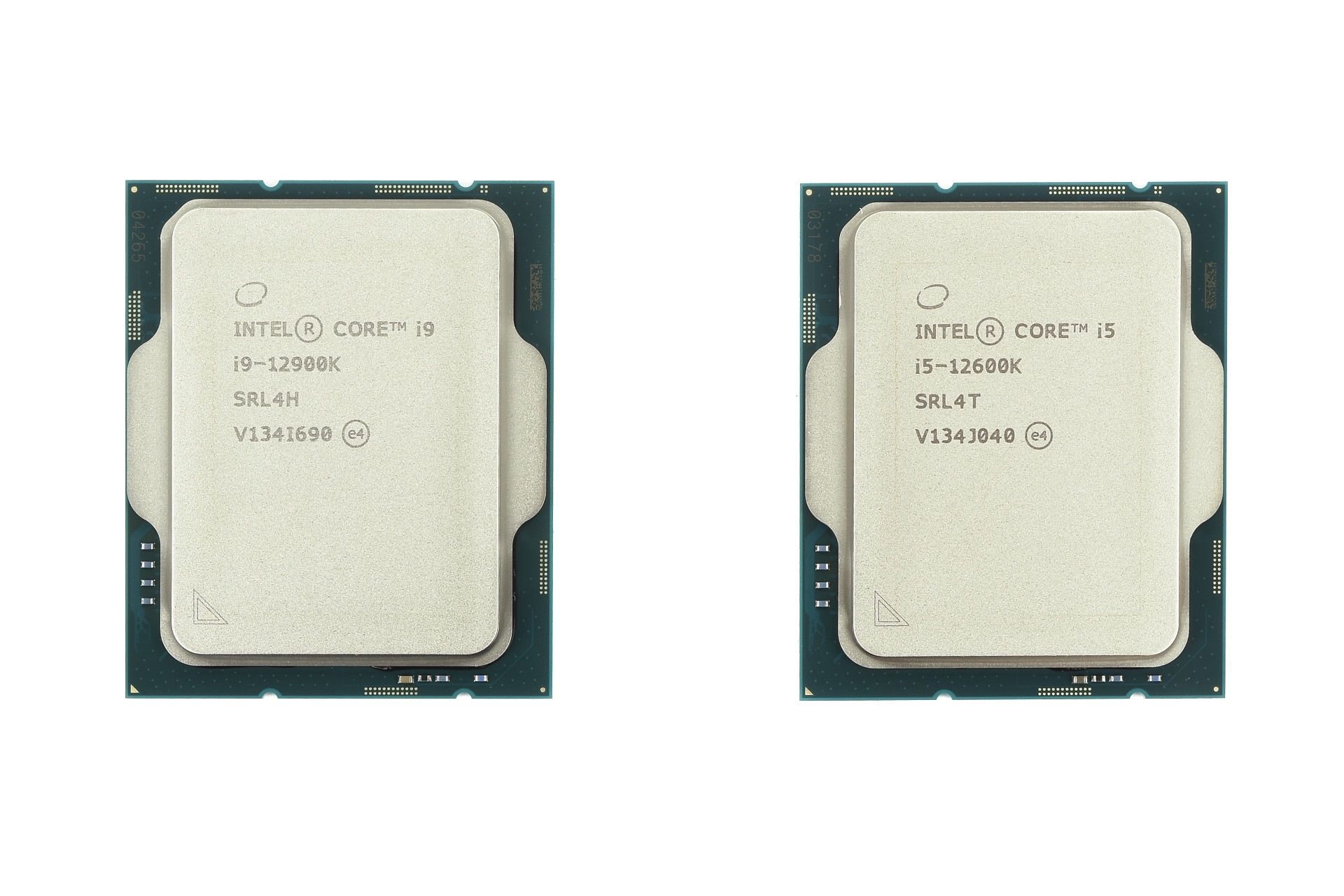 Intel Core i5-12600K i Intel Core i9-12900K