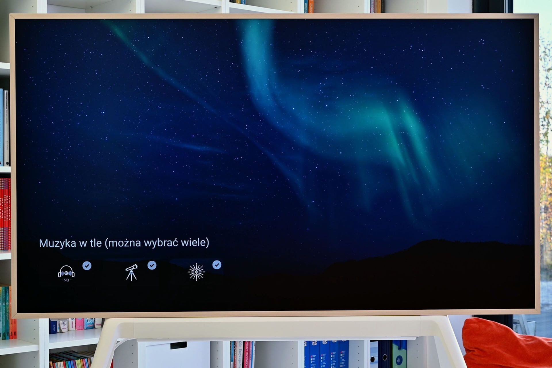 TCL NXTFrame A300 Pro - animacje relaksacyjne