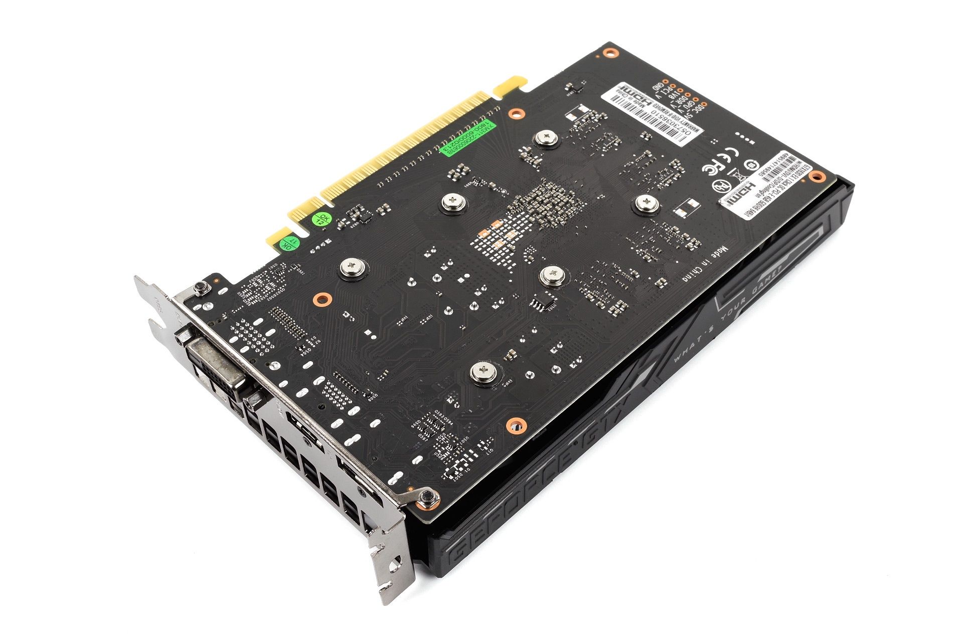 KFA2 GeForce GTX 1630 EX Gamer - plecy