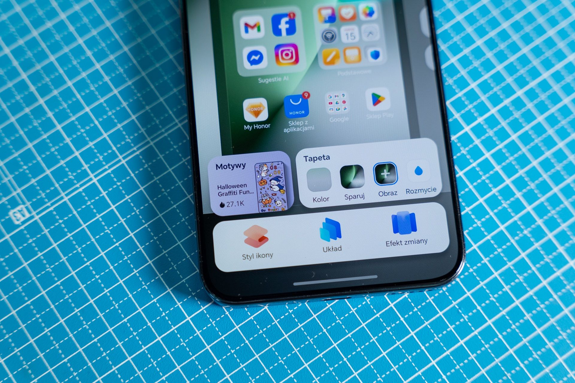Personalizacja nakładki MagicOS w Honor Magic 8 Lite