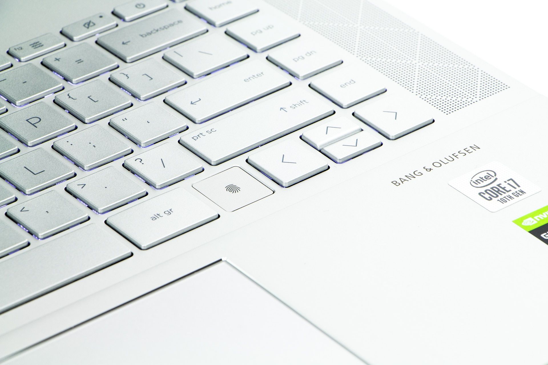 HP ENVY 15 OLED - czytnik lini papilarnych