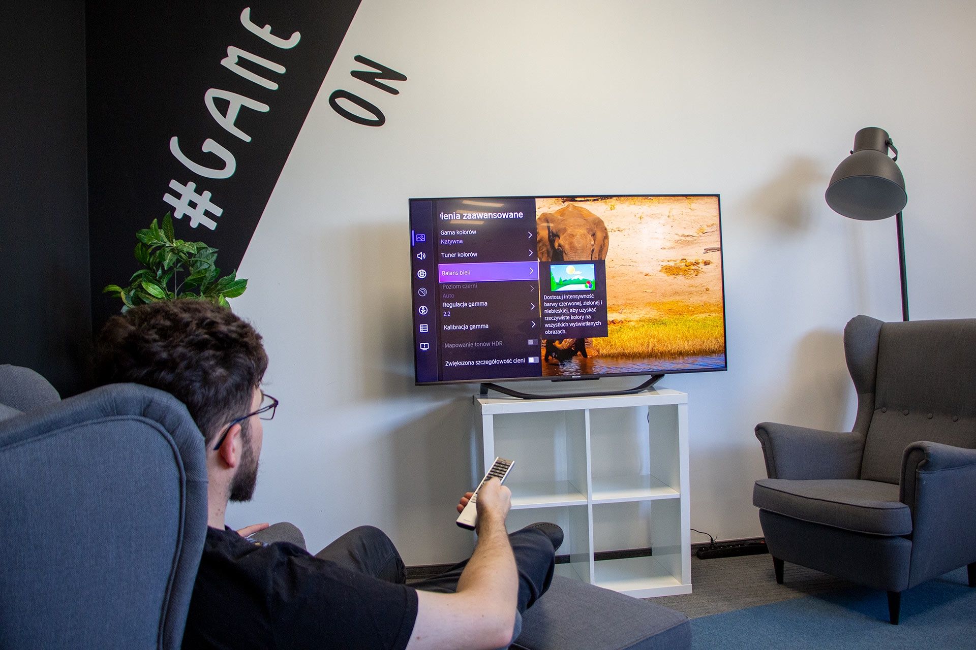Hisense ULED 55U7KQ - w czasie testów