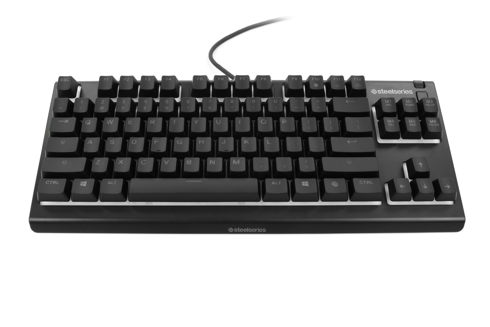 Steelseries Apex 3 TKL - widok z góry