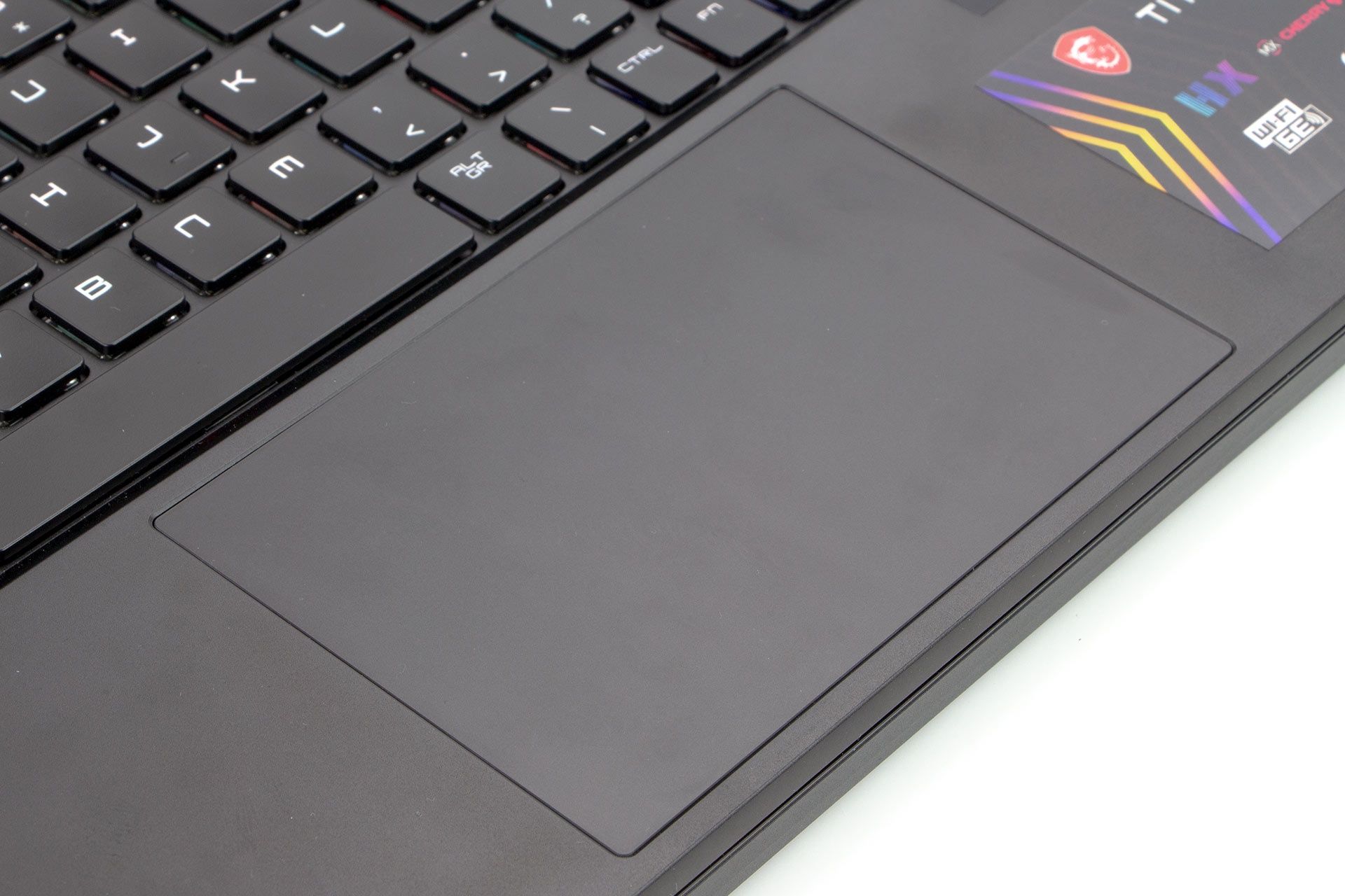 MSI Titan GT77 - touchpad
