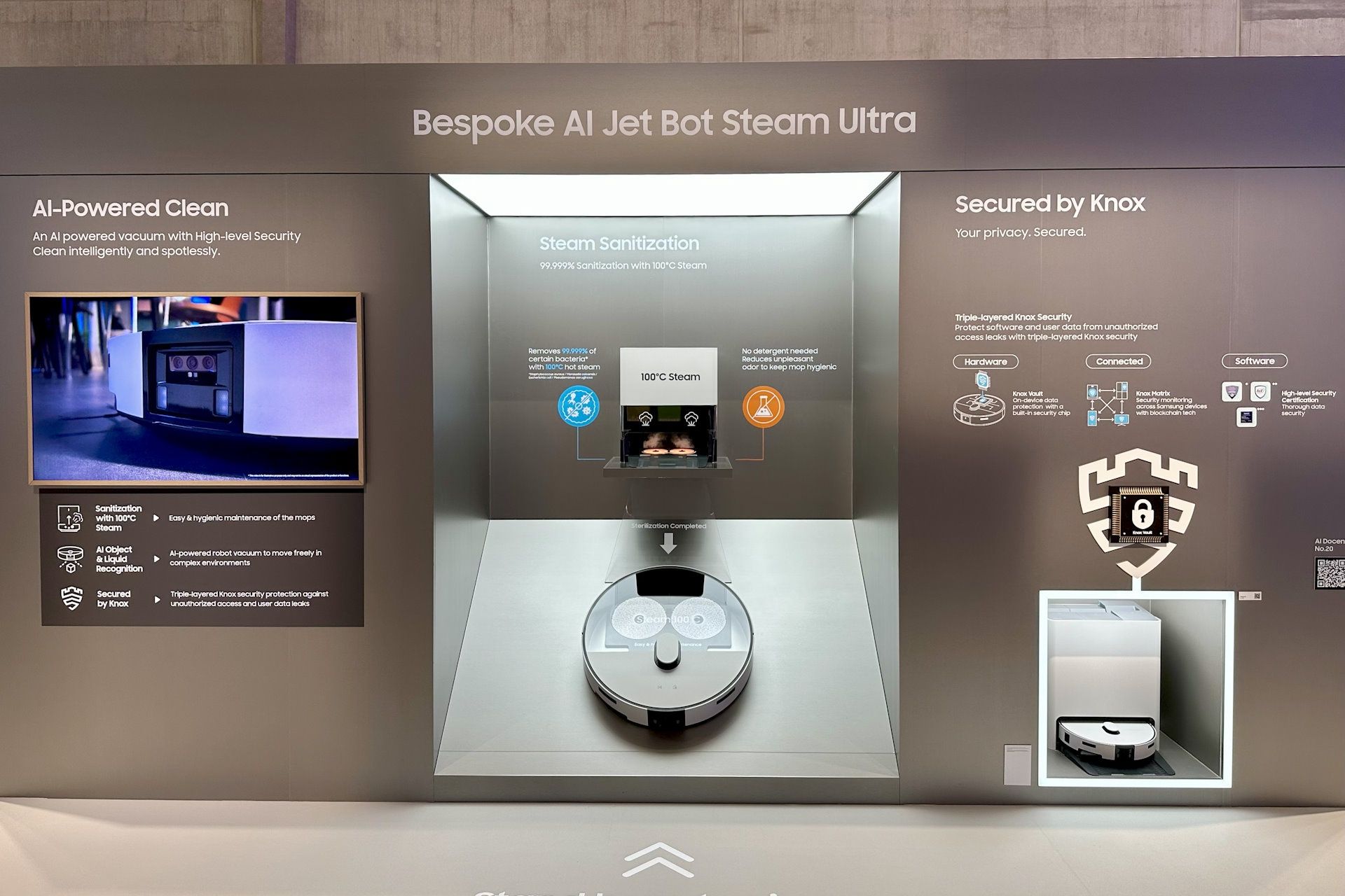 Samsung na IFA 2025 - odkurzacz robot BAJBSU