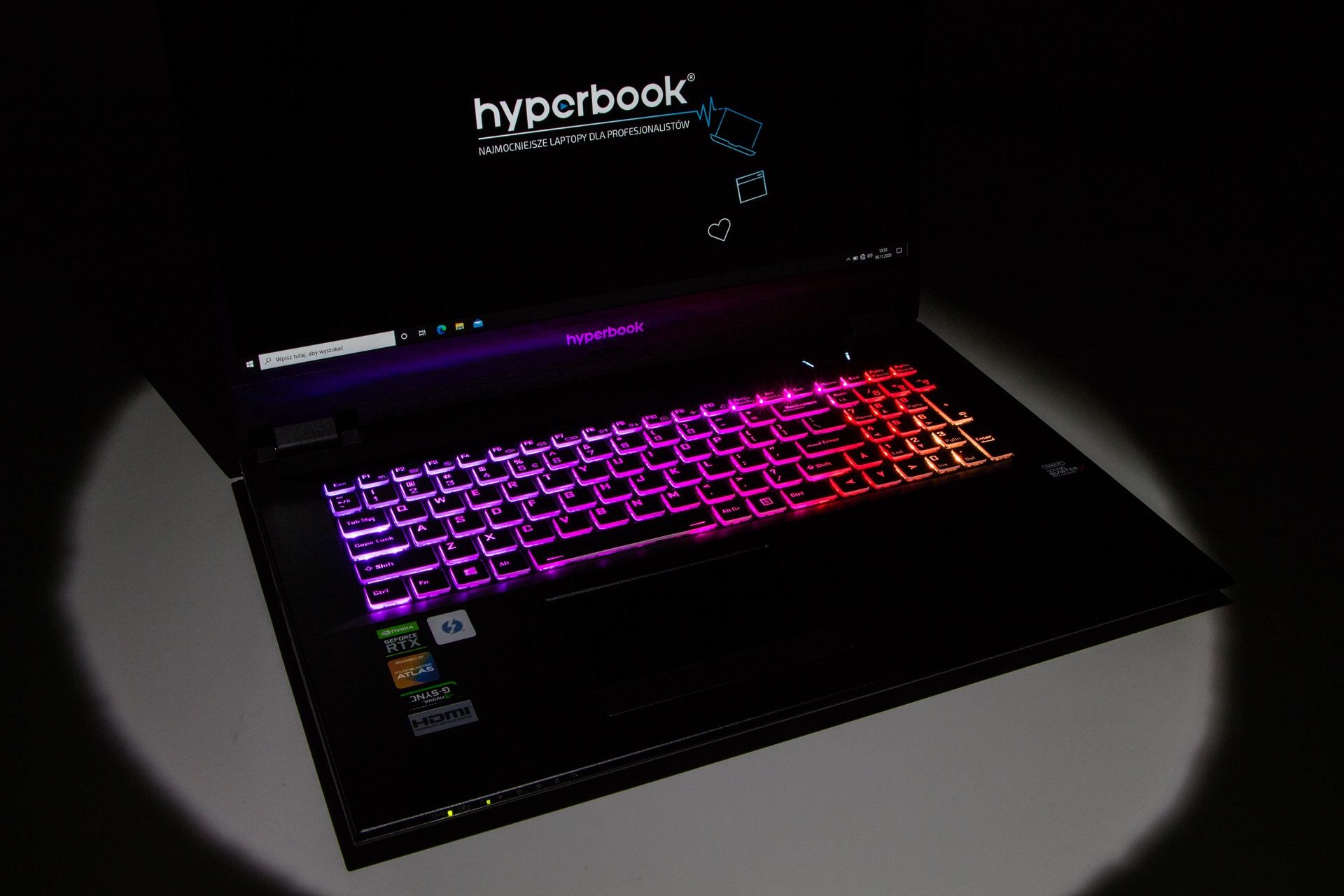 Hyperbook SL704 - prezentacja