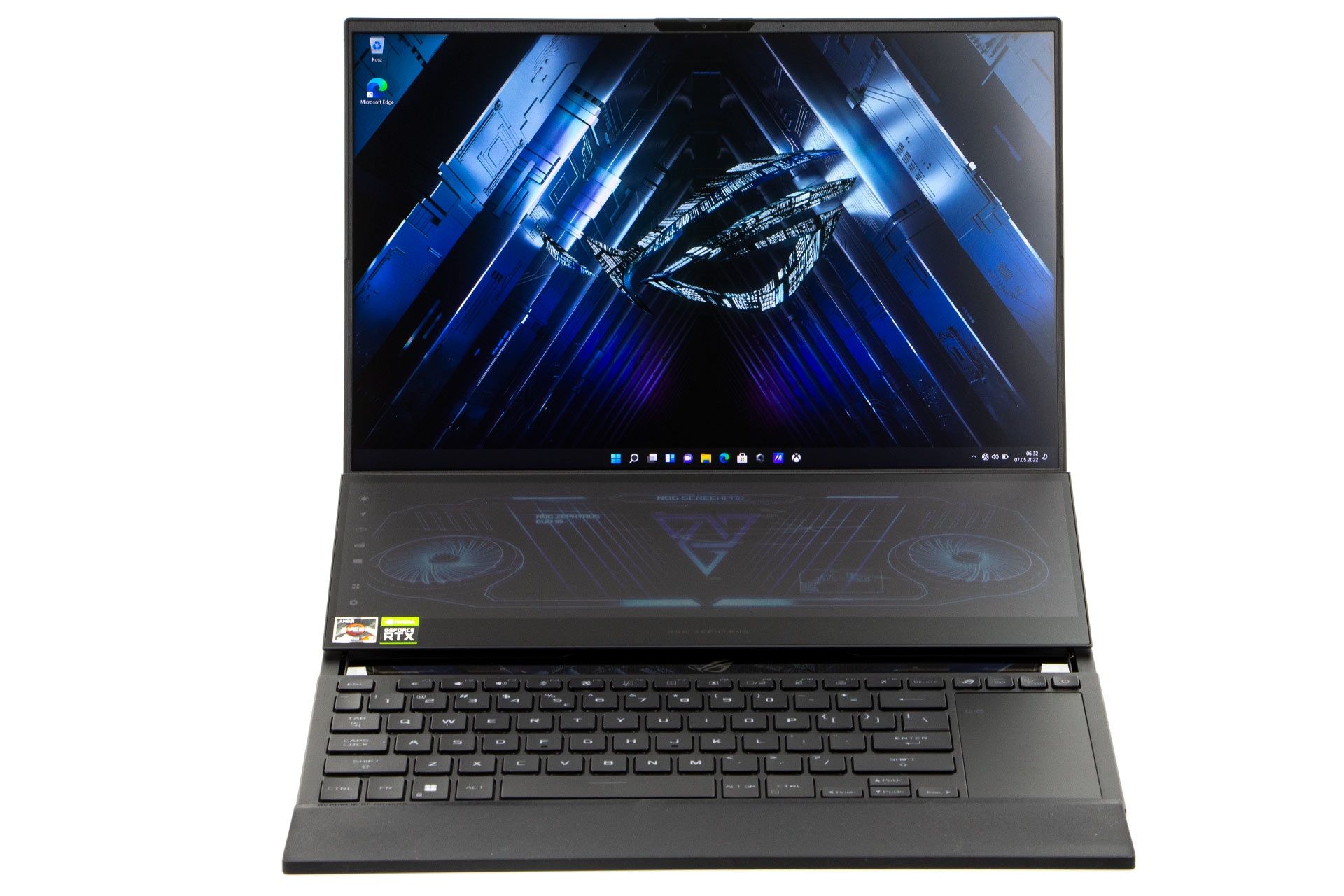 ASUS ROG Zephyrus Duo 16 - matryca IPS ASUS ROG Nebula HDR