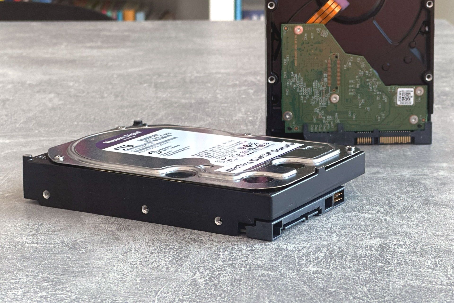 WD Purple WD63PURZ - z profilu