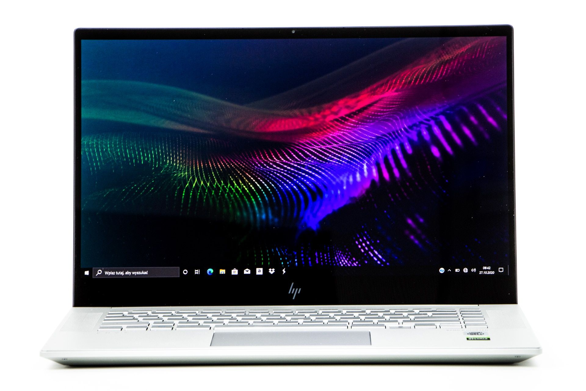 HP ENVY 15 OLED - widok na matryce OLED