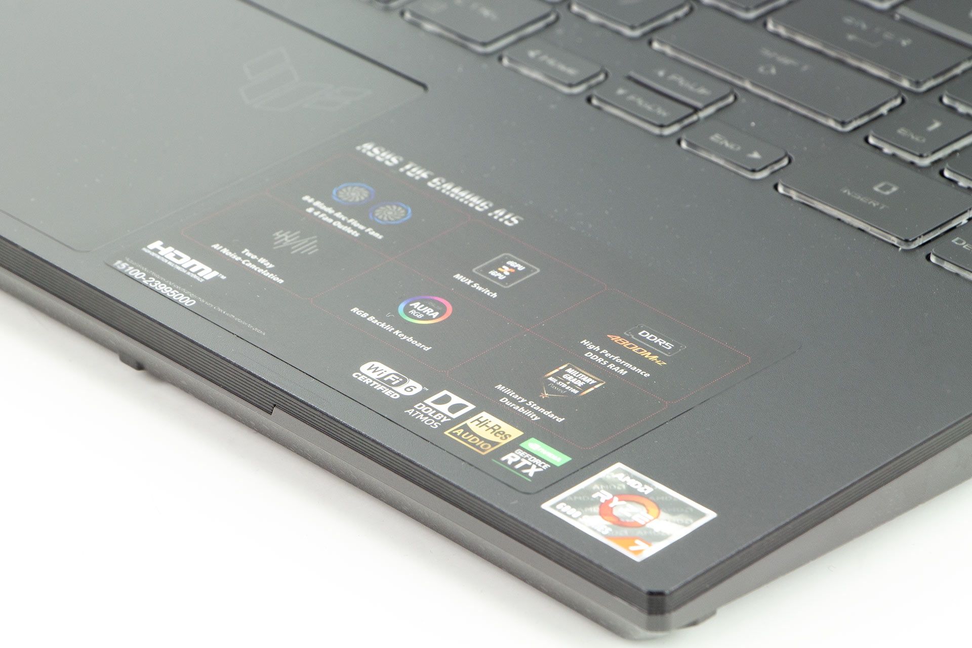 ASUS TUF Dash A15 2022 specyfikacja