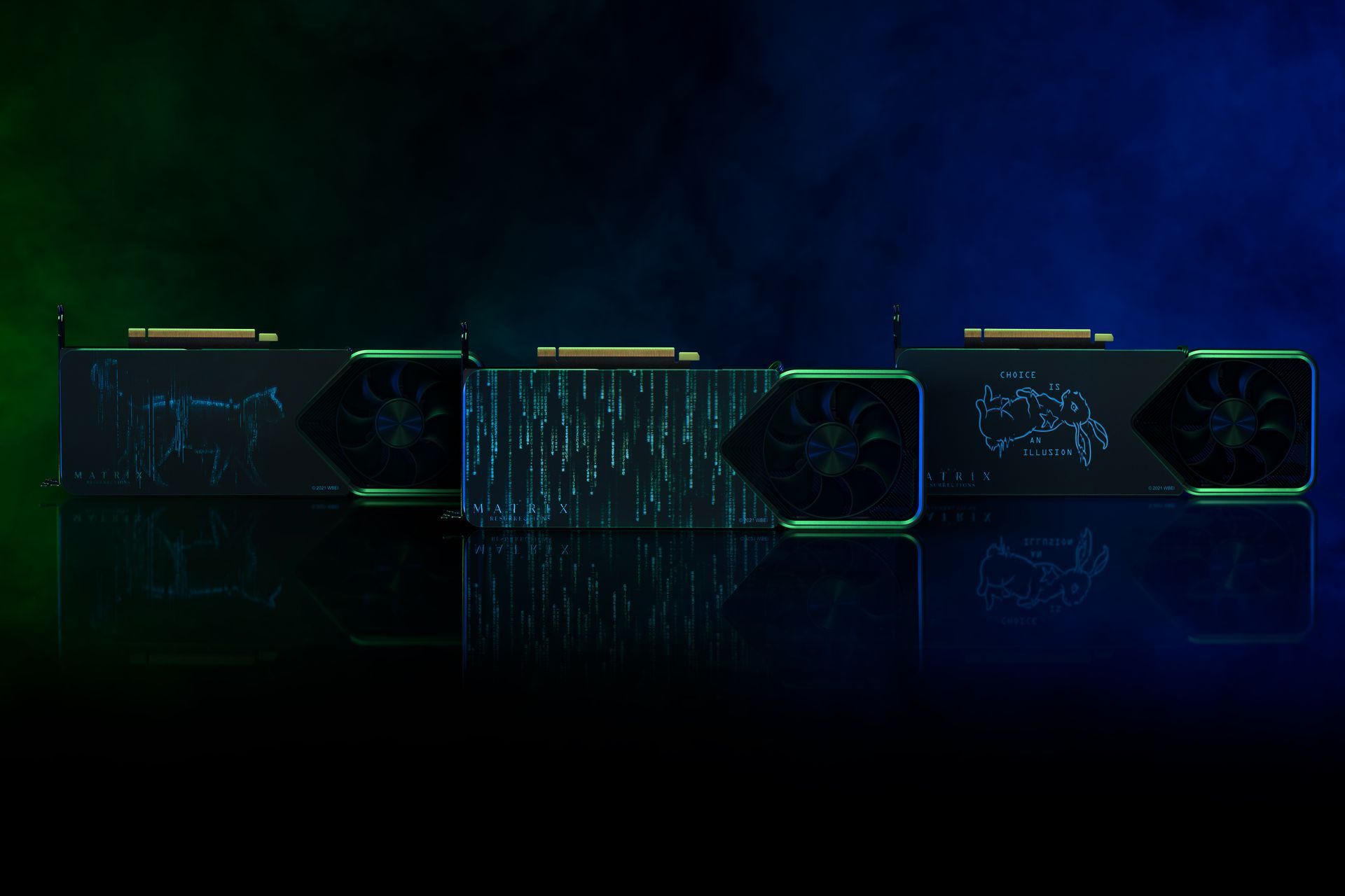 GeForce RTX 3080 Ti - backplate Matrix