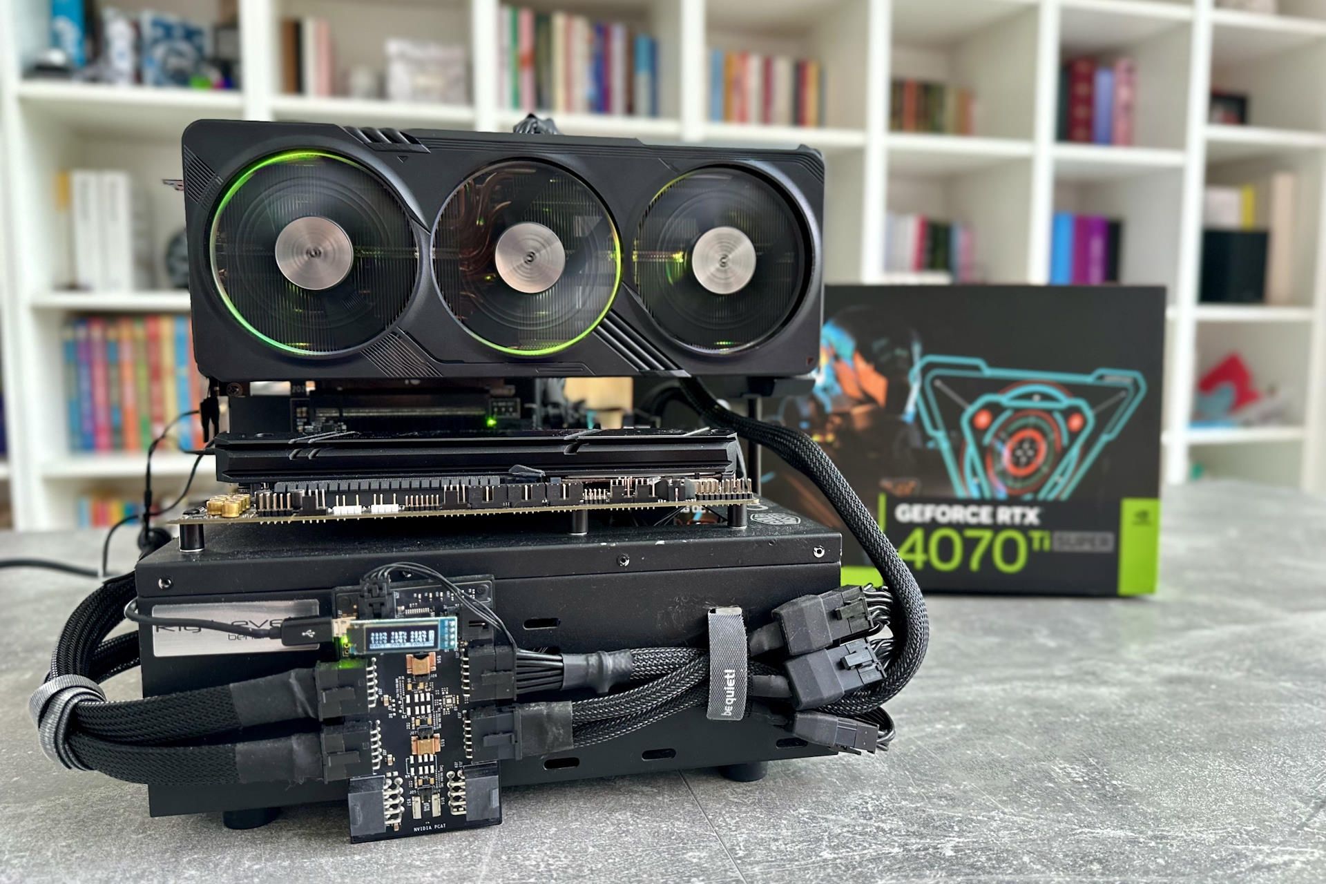 Gigabyte GeForce RTX 4070 Ti Super Gaming OC - w platformie testowej