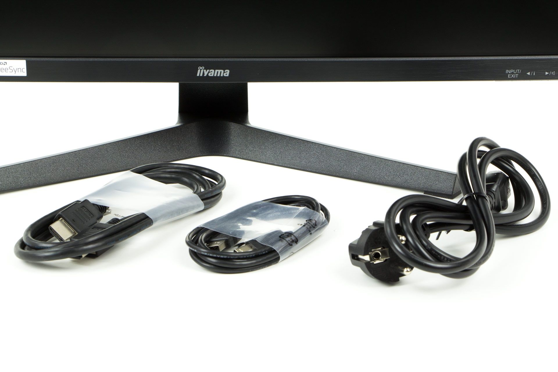 iiyama G-Master G2755HSU Black Hawk - zawartość zestawu