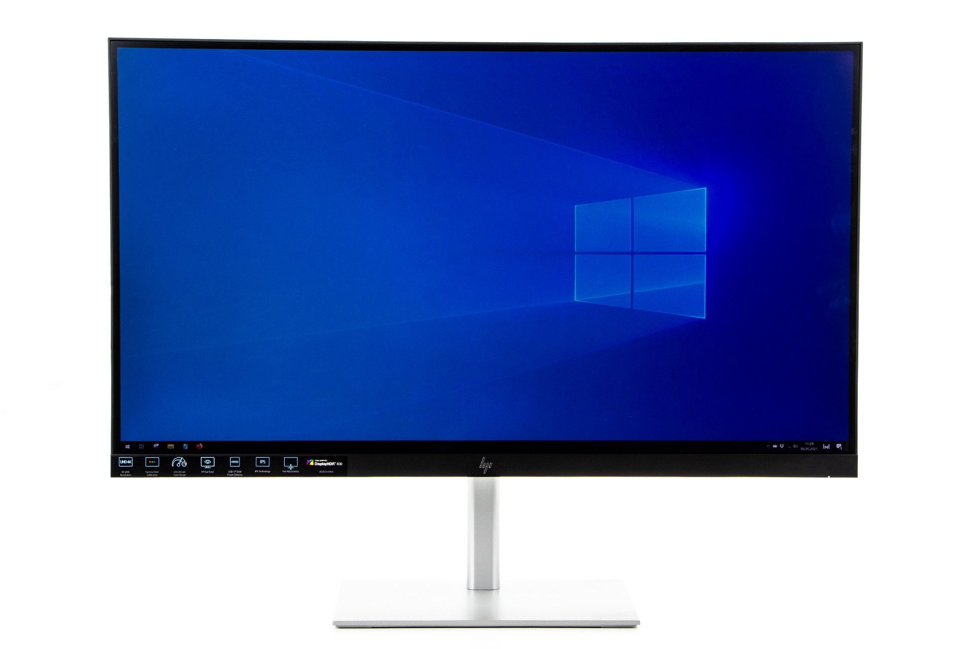 HP U28 4K HDR - od przodu