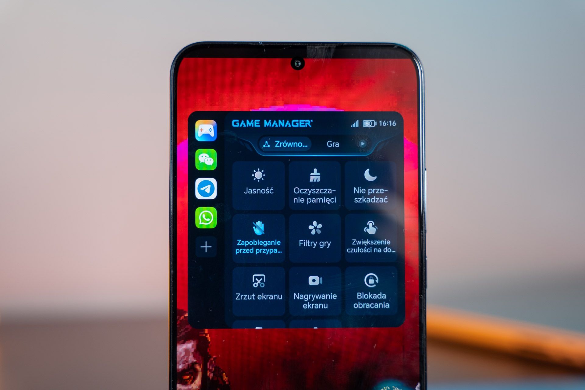 Honor Magic 8 Lite - nakładka do gier
