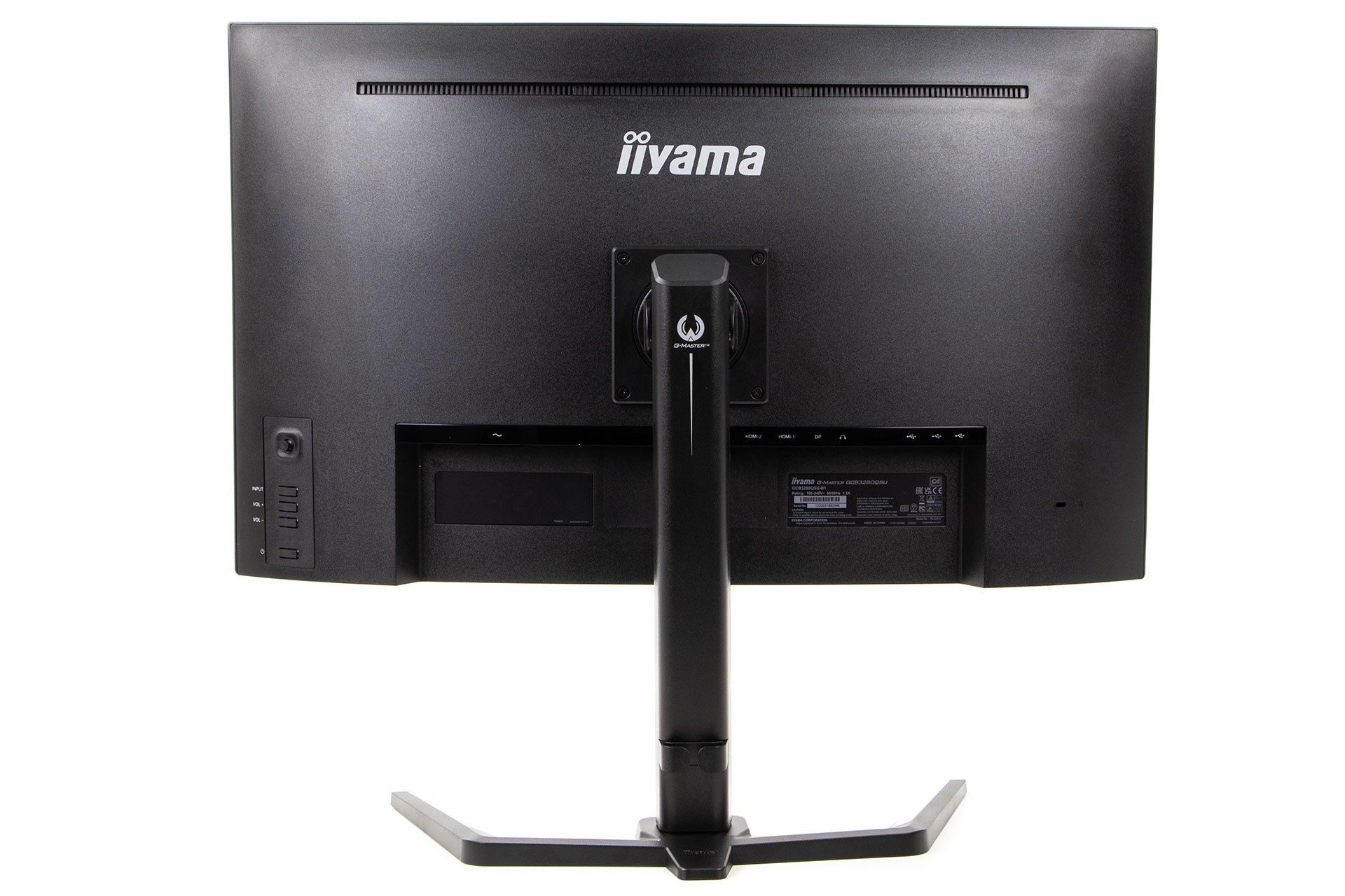 iiyama G-Master GCB3280QSU Red Eagle - od tyłu
