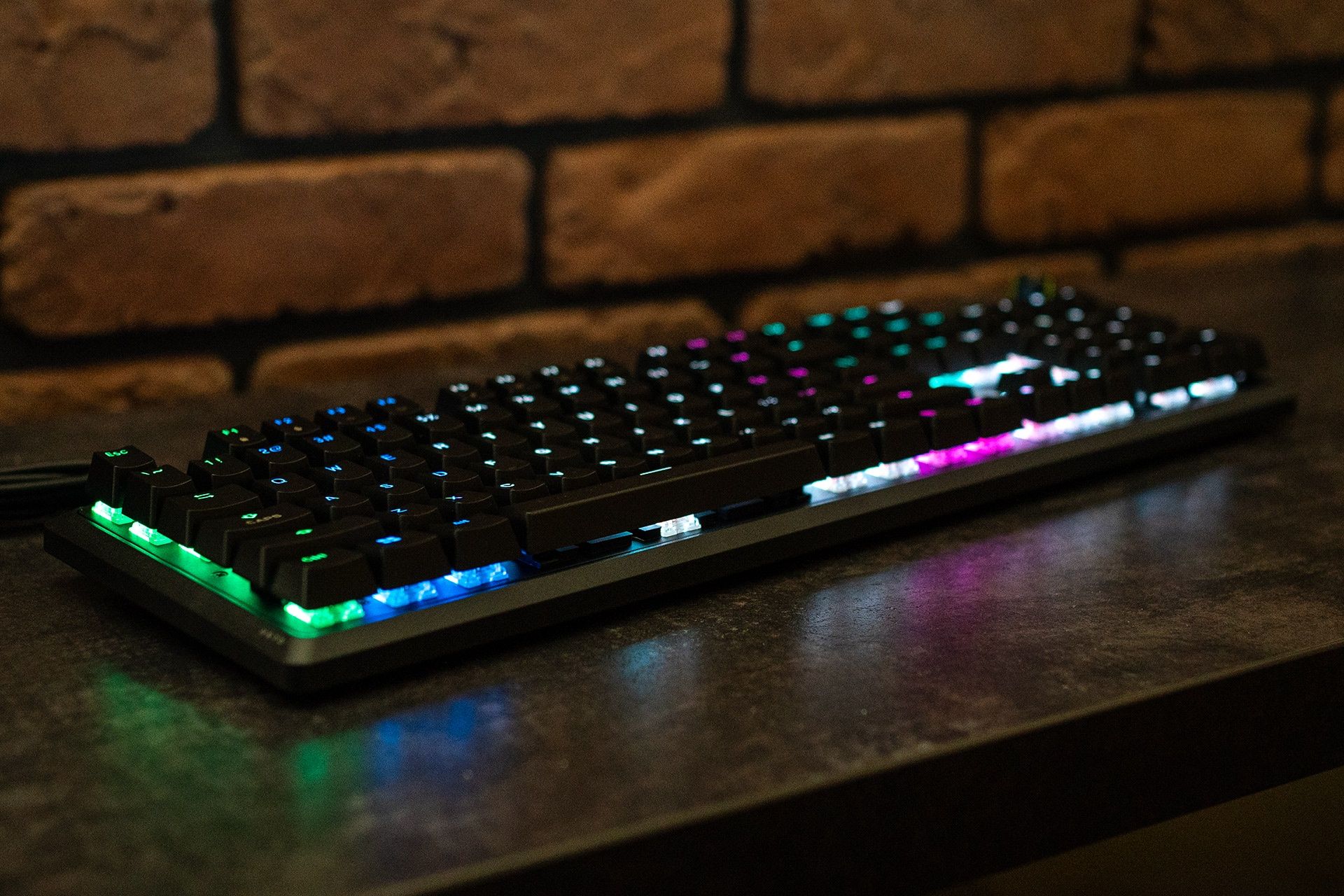 Corsair K70 Core - klawiatura w działaniu