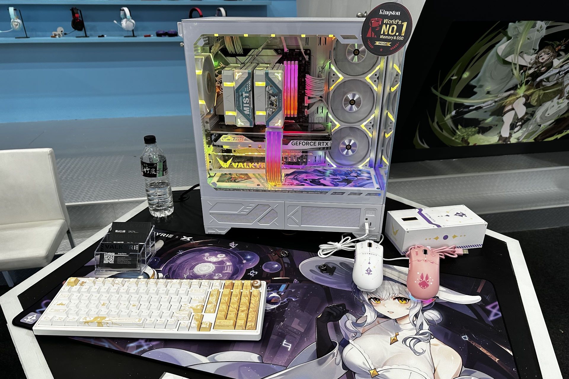 Computex 2024 - Valkyrie biały zestaw