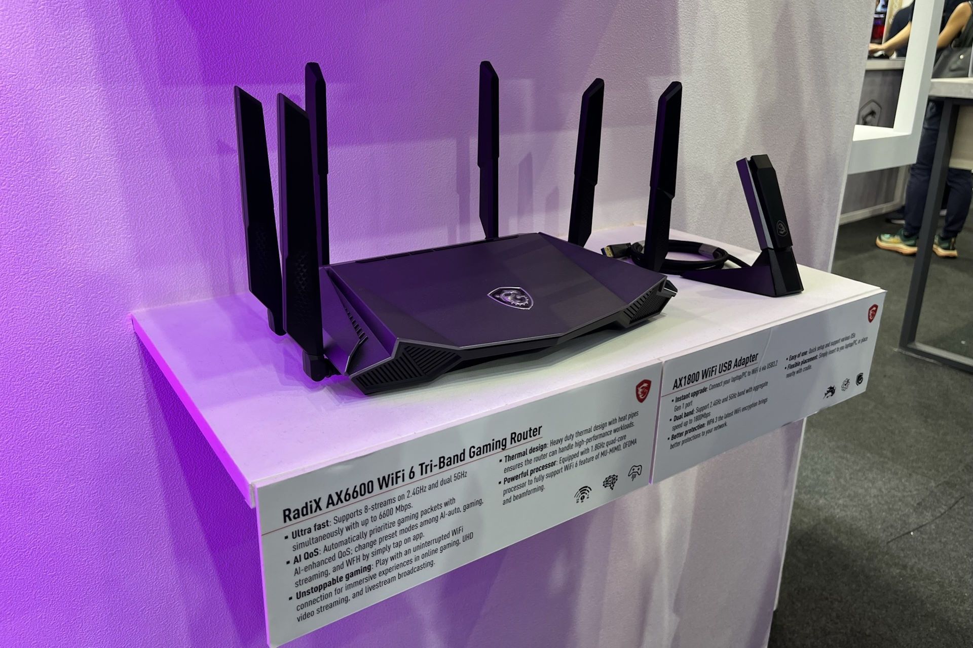 MSI na Computex 2023 - MSI RadiX AX6600