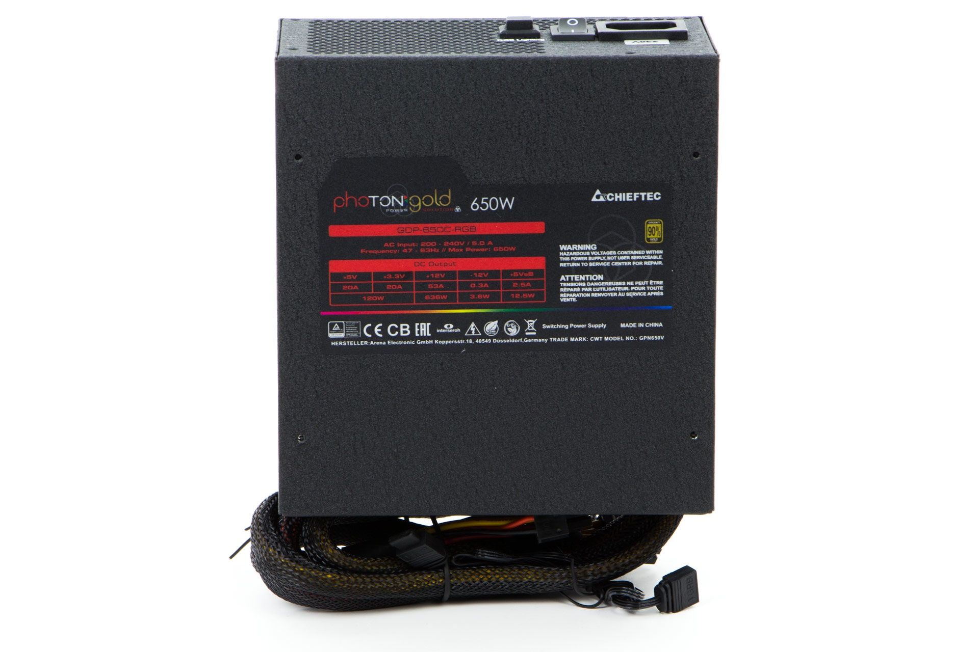 Chieftec Photon Gold GDP-650C-RGB