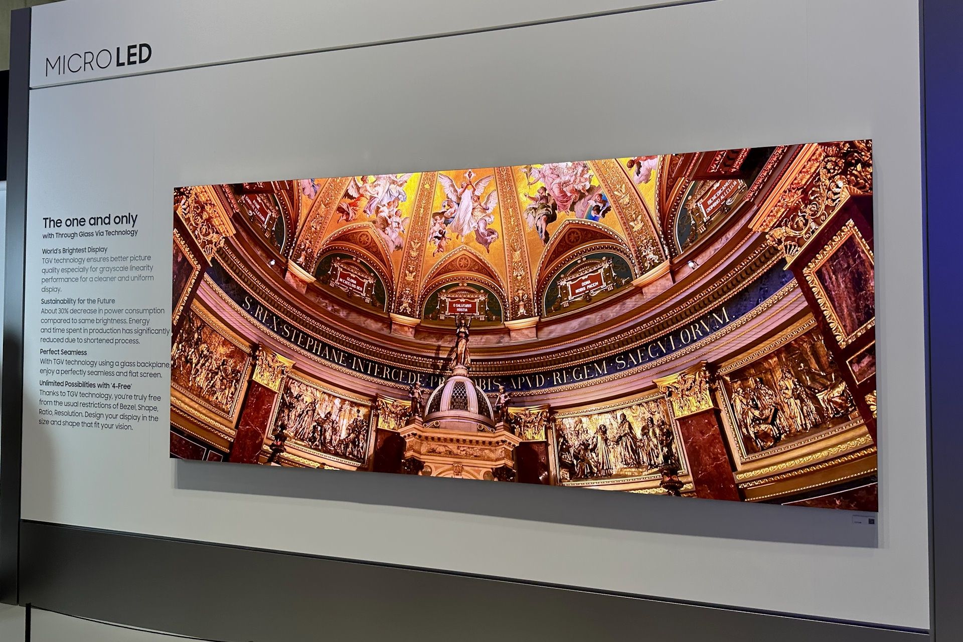 Samsung na IFA 2025 -  micro LED