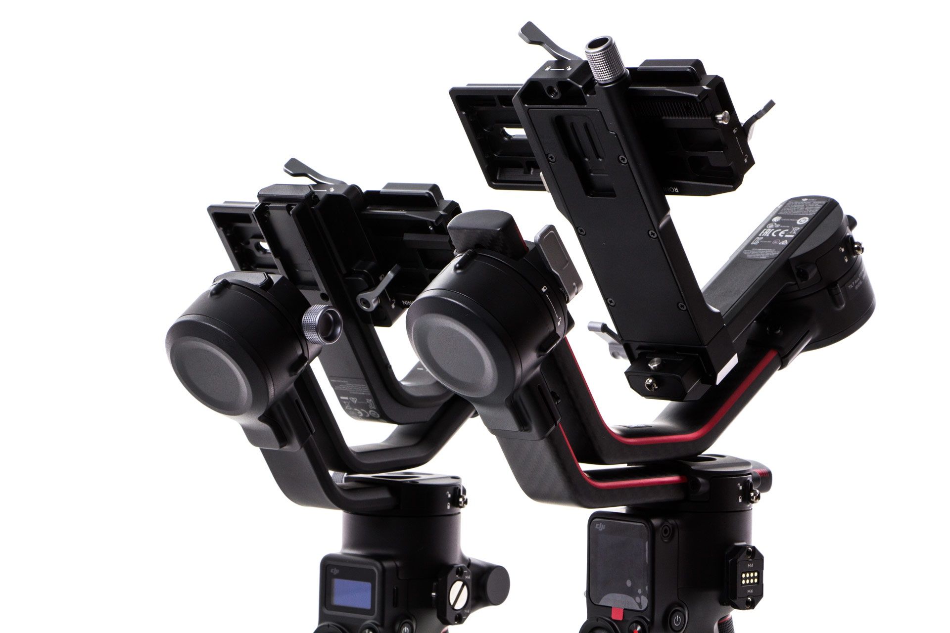 DJI Ronin RSC 2 vs DJI Ronin RS 2 - głowice gimbali