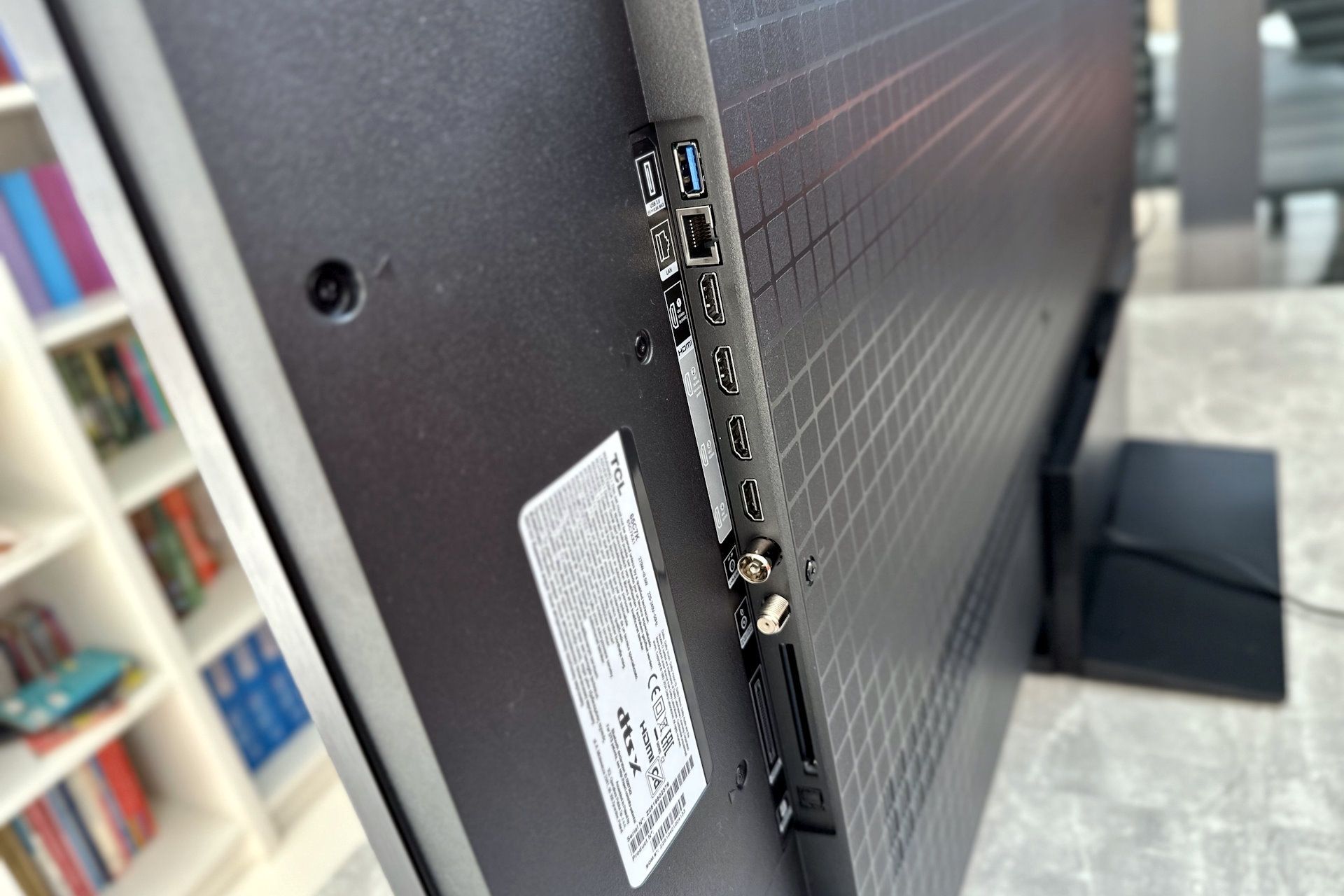 TCL 65C7K Premium QD-Mini LED - złącza