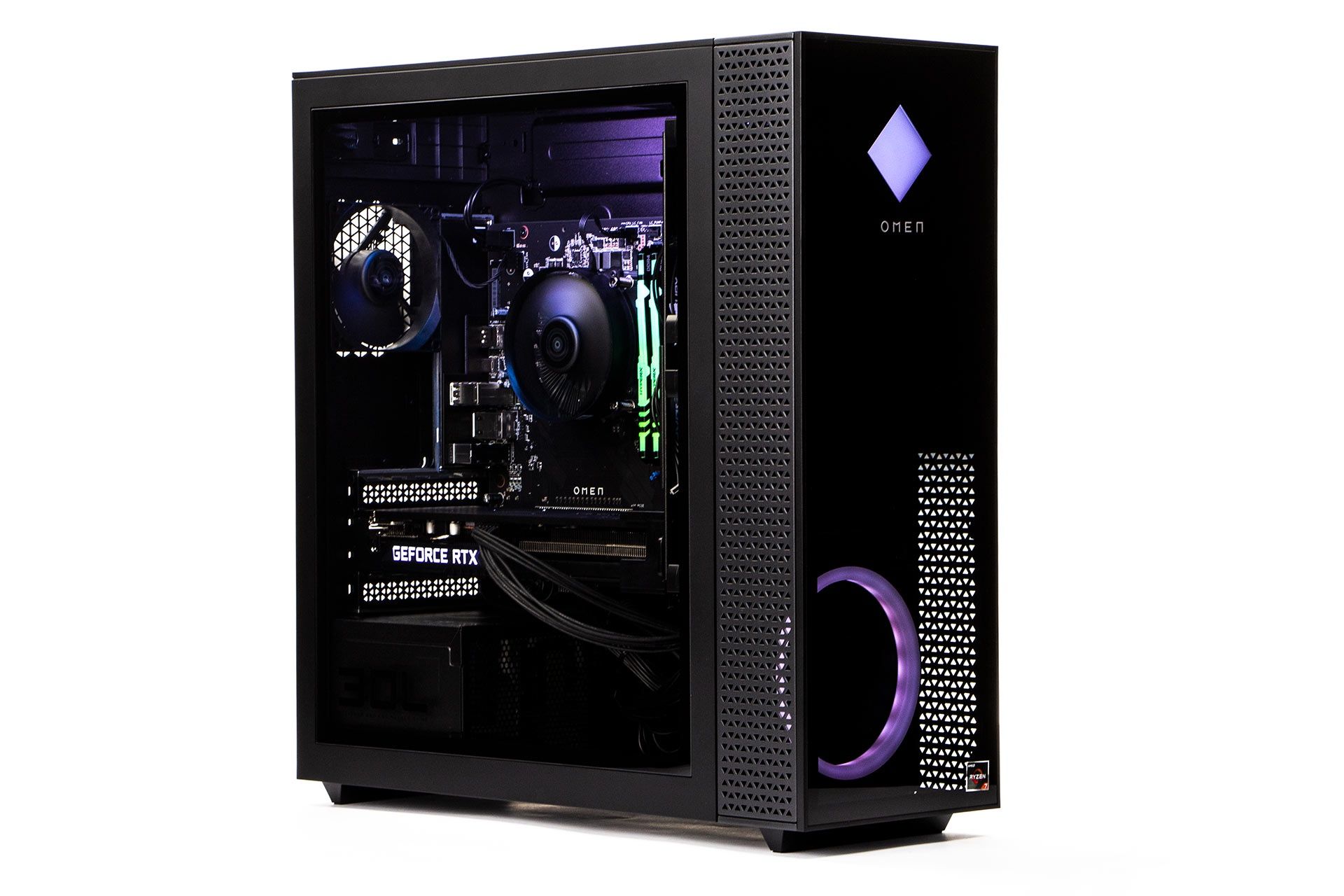 OMEN 30L - widok z lewego profilu