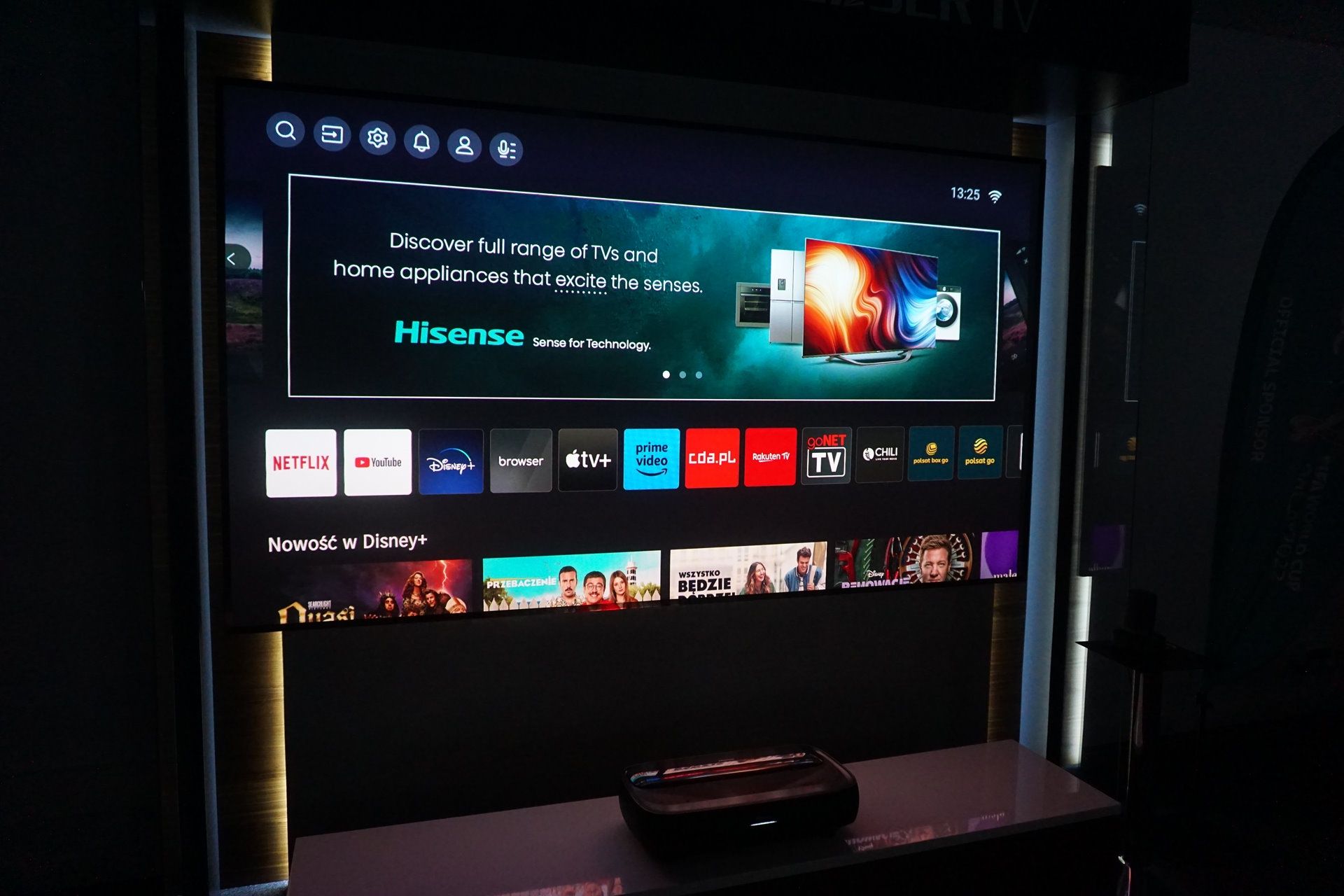 Hisense Laser TV 4K 120L9H - smart tv