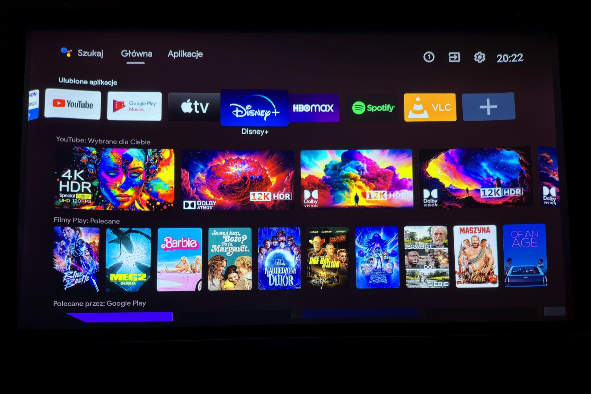 EPSON EH-LS650B - Google TV