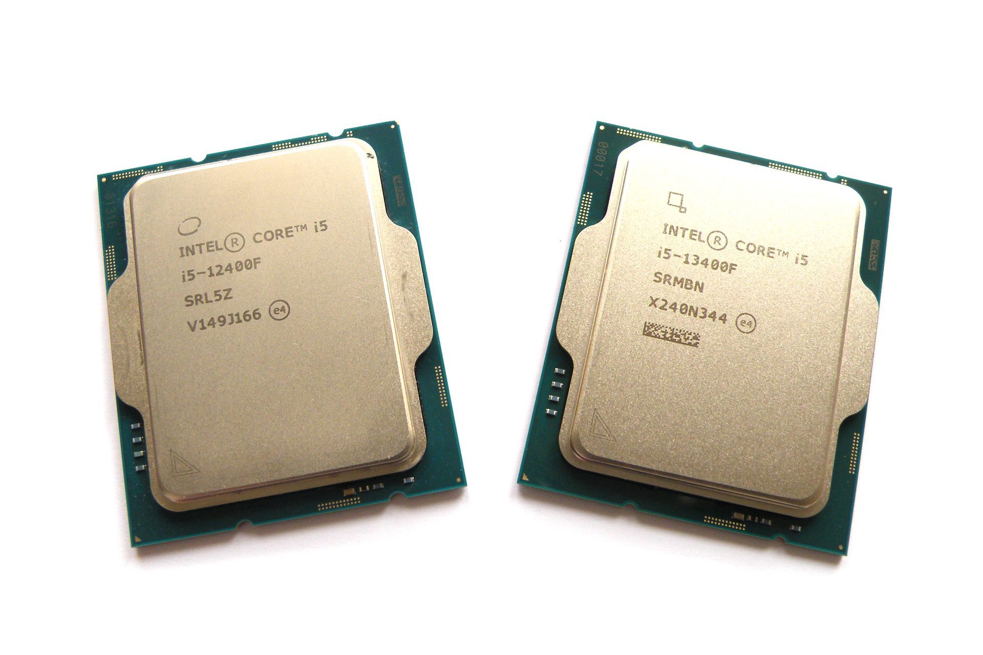 Intel Core i5-12400F i Intel Core i5-13400F