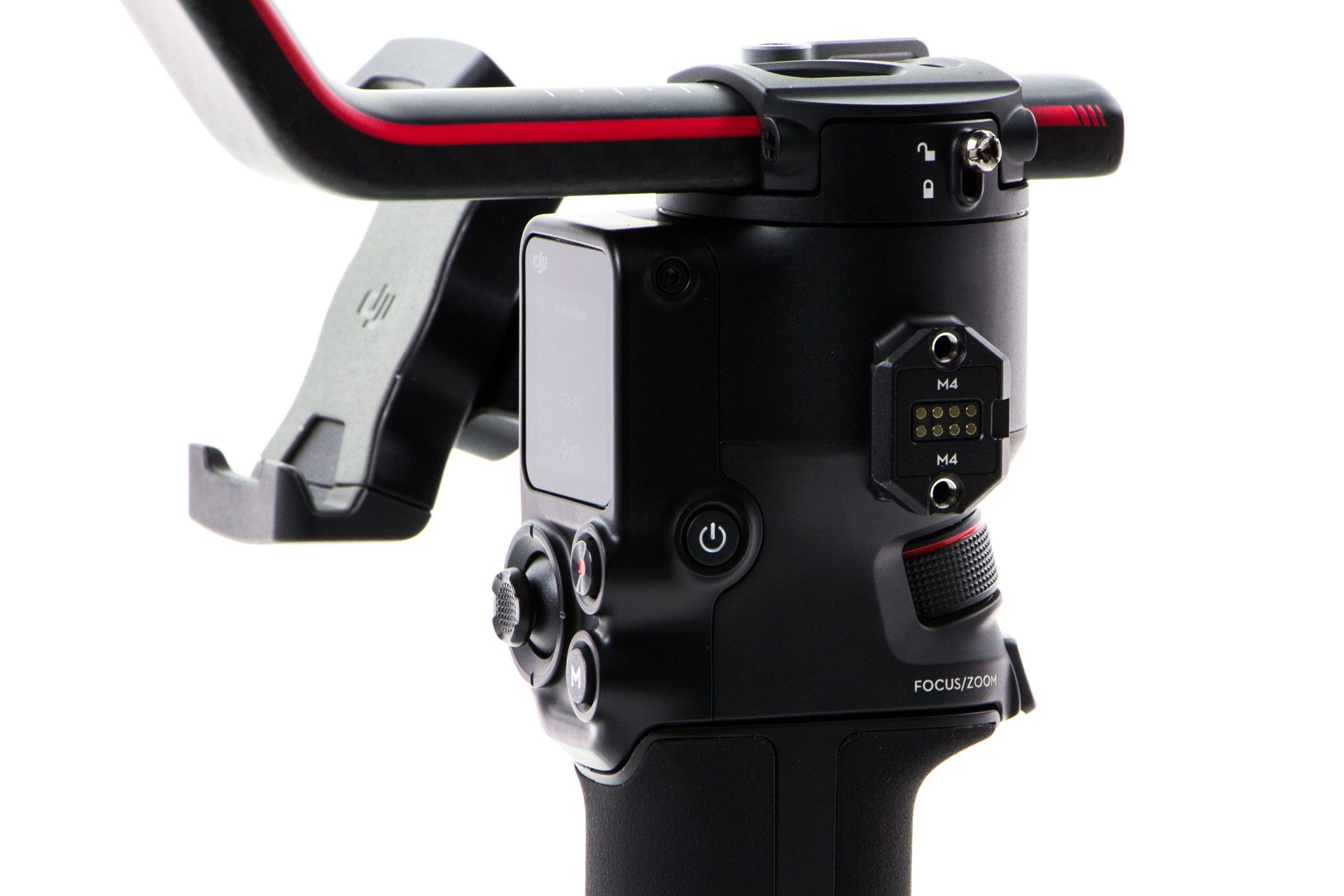 DJI Ronin RS 2 - blokada osi