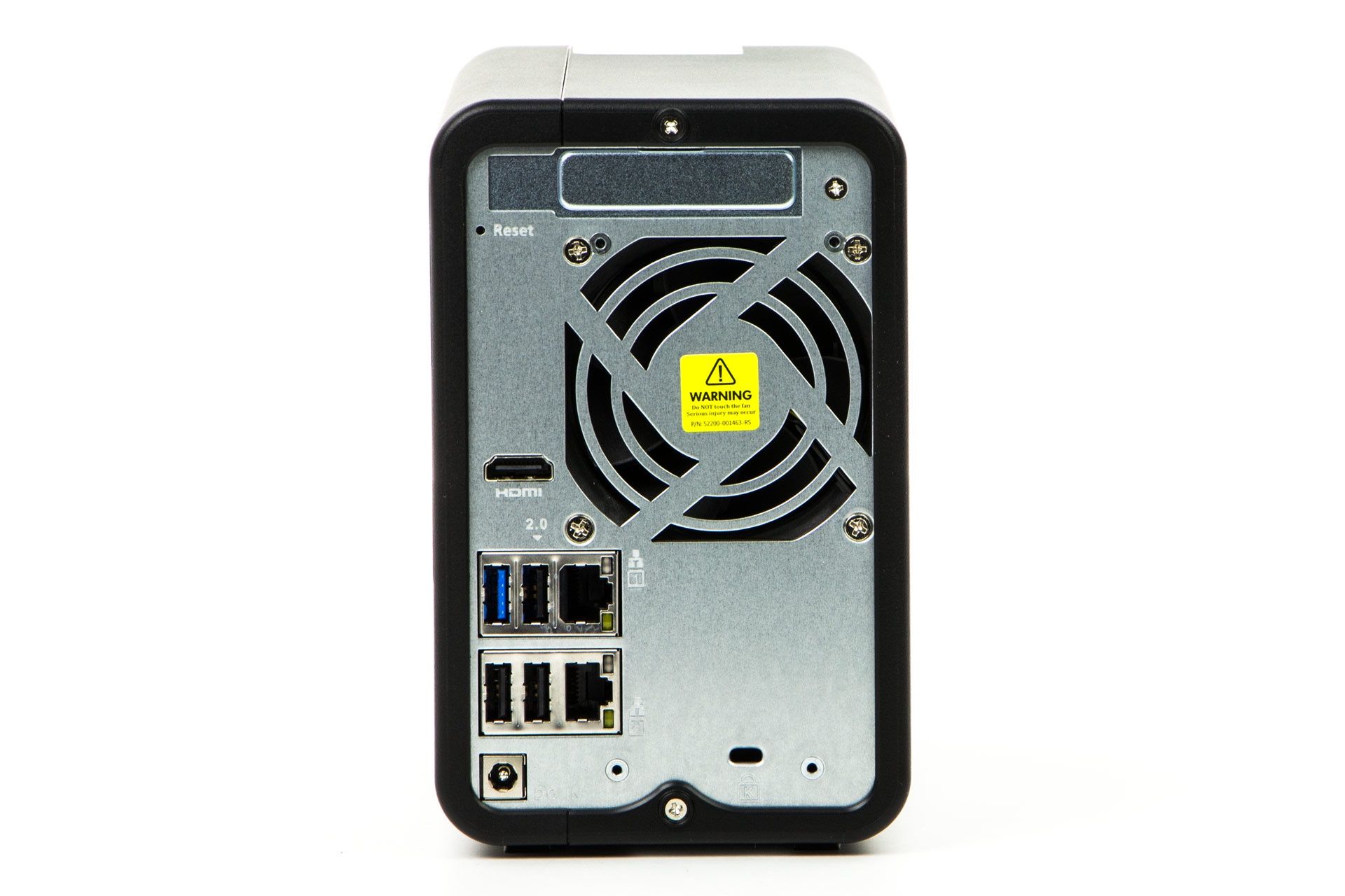 QNAP TS-253D - widok z tyłu