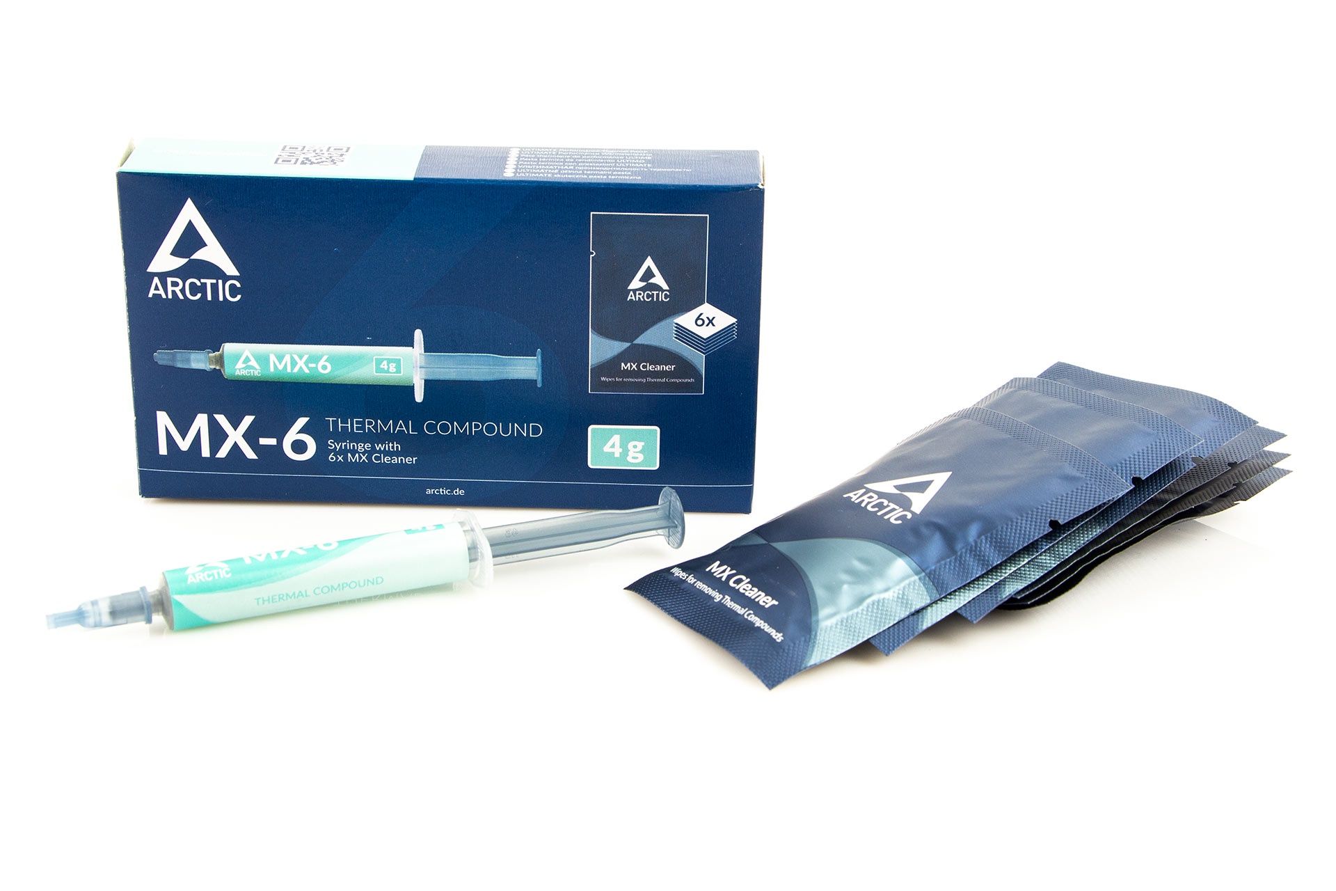 Arctic MX-6 z chusteczkami MX Cleaner