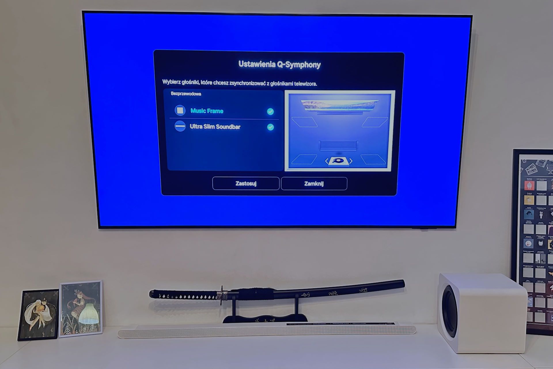 Samsung Music Frame - Q-symphony