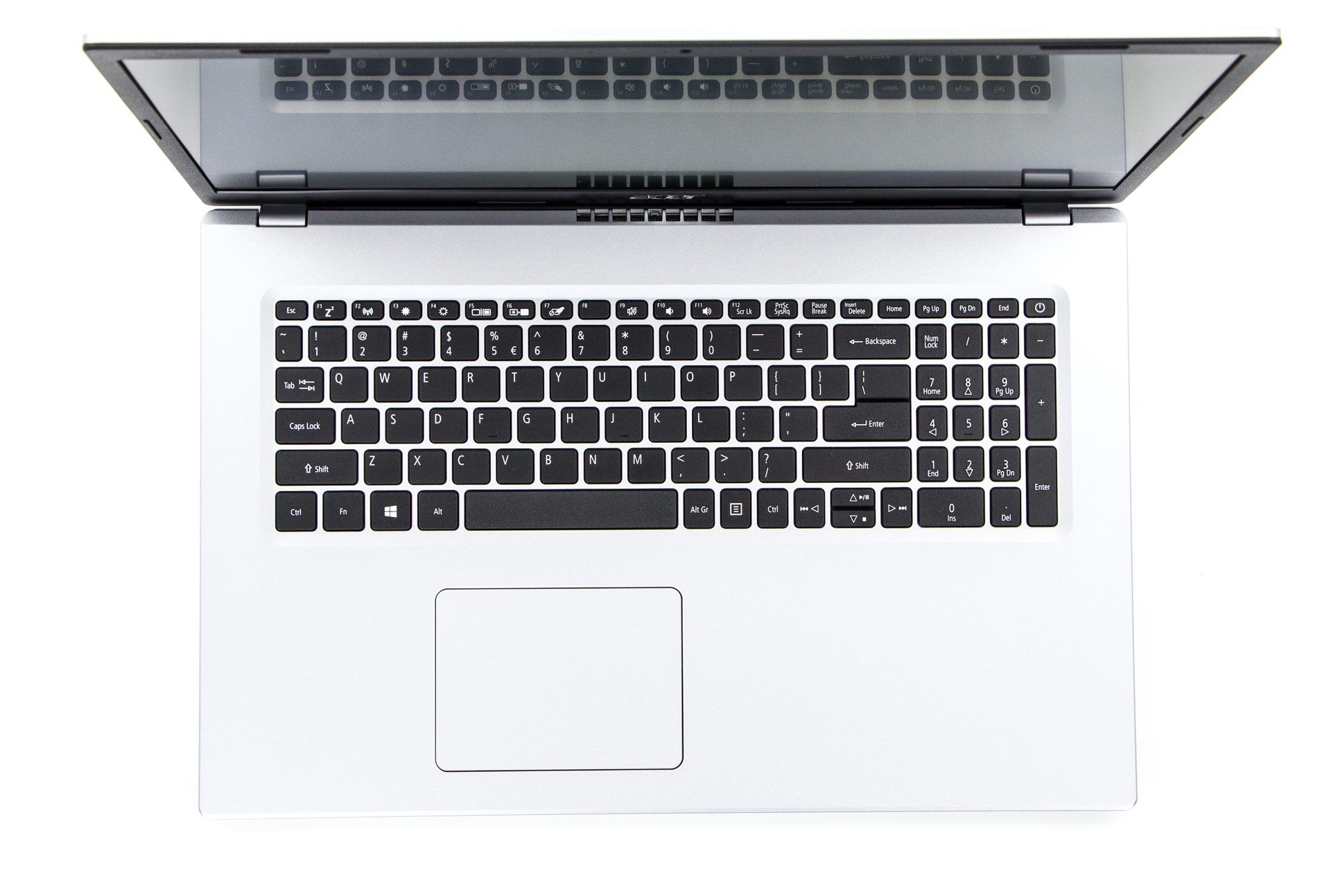 Acer Aspire 5 A517-52-52QW - od góry