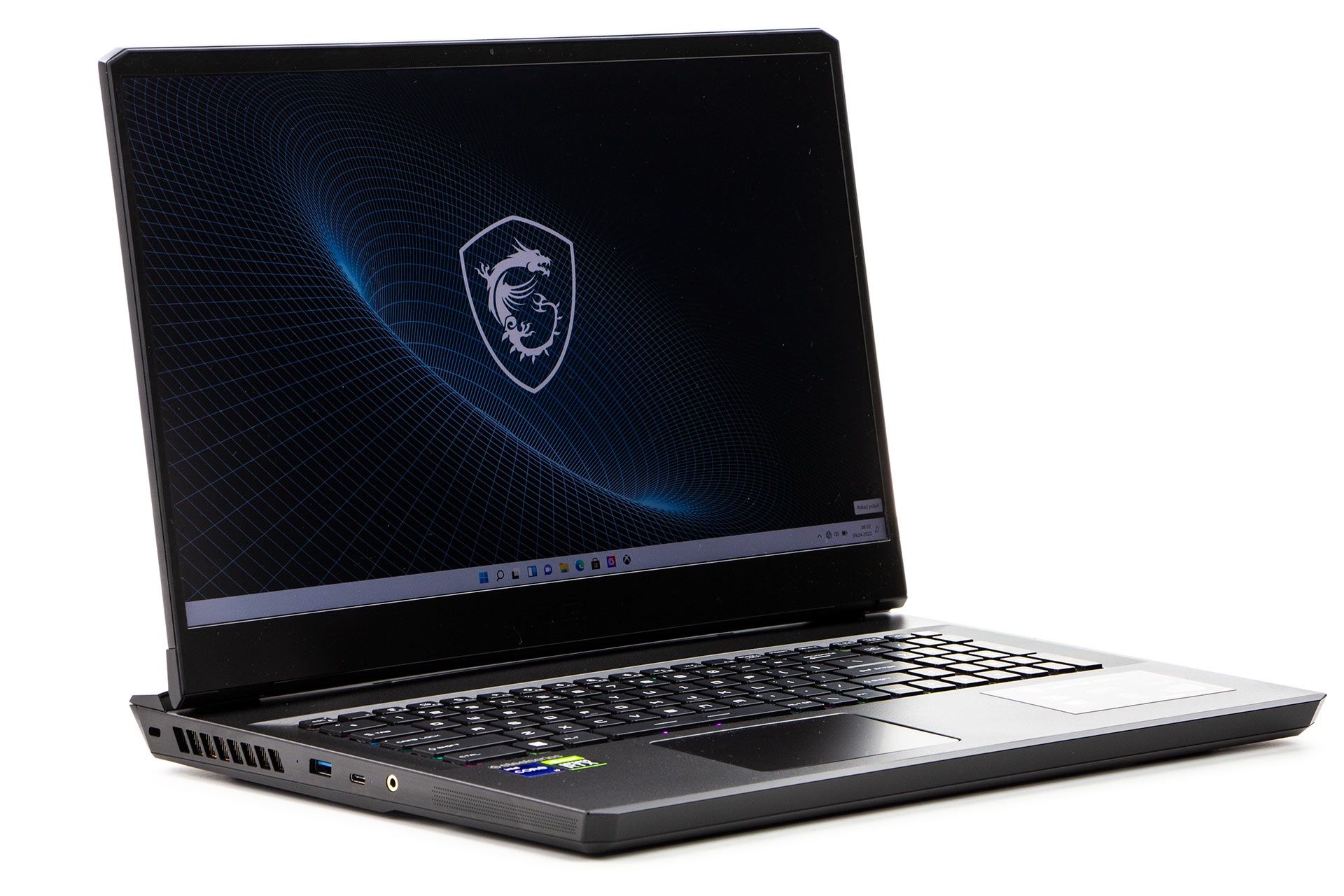 MSI Vector GP76 - z profilu