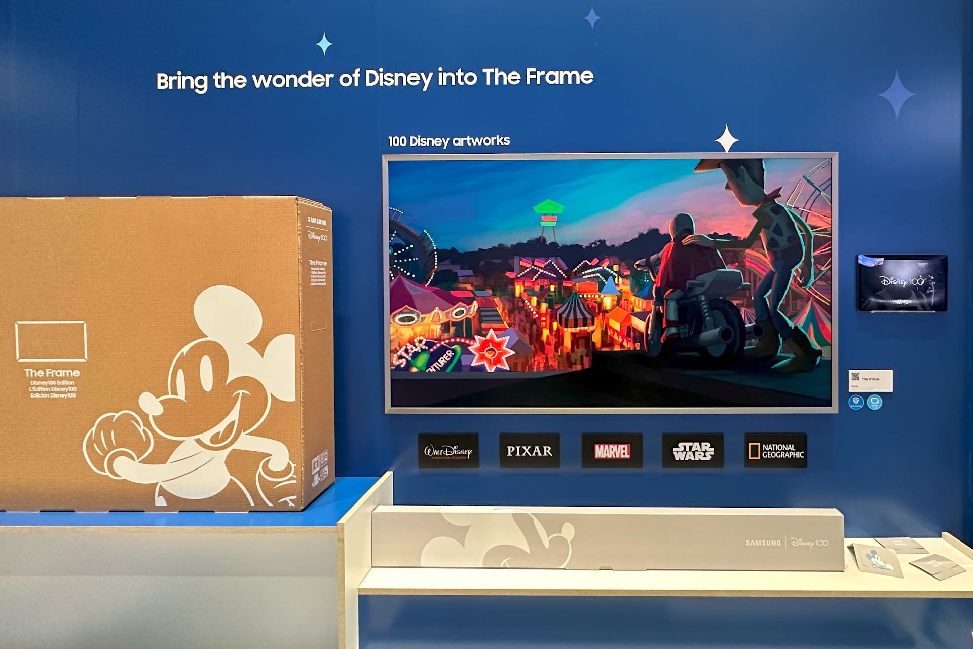 Samsung IFA 2023 - The Frame II - Disney edition