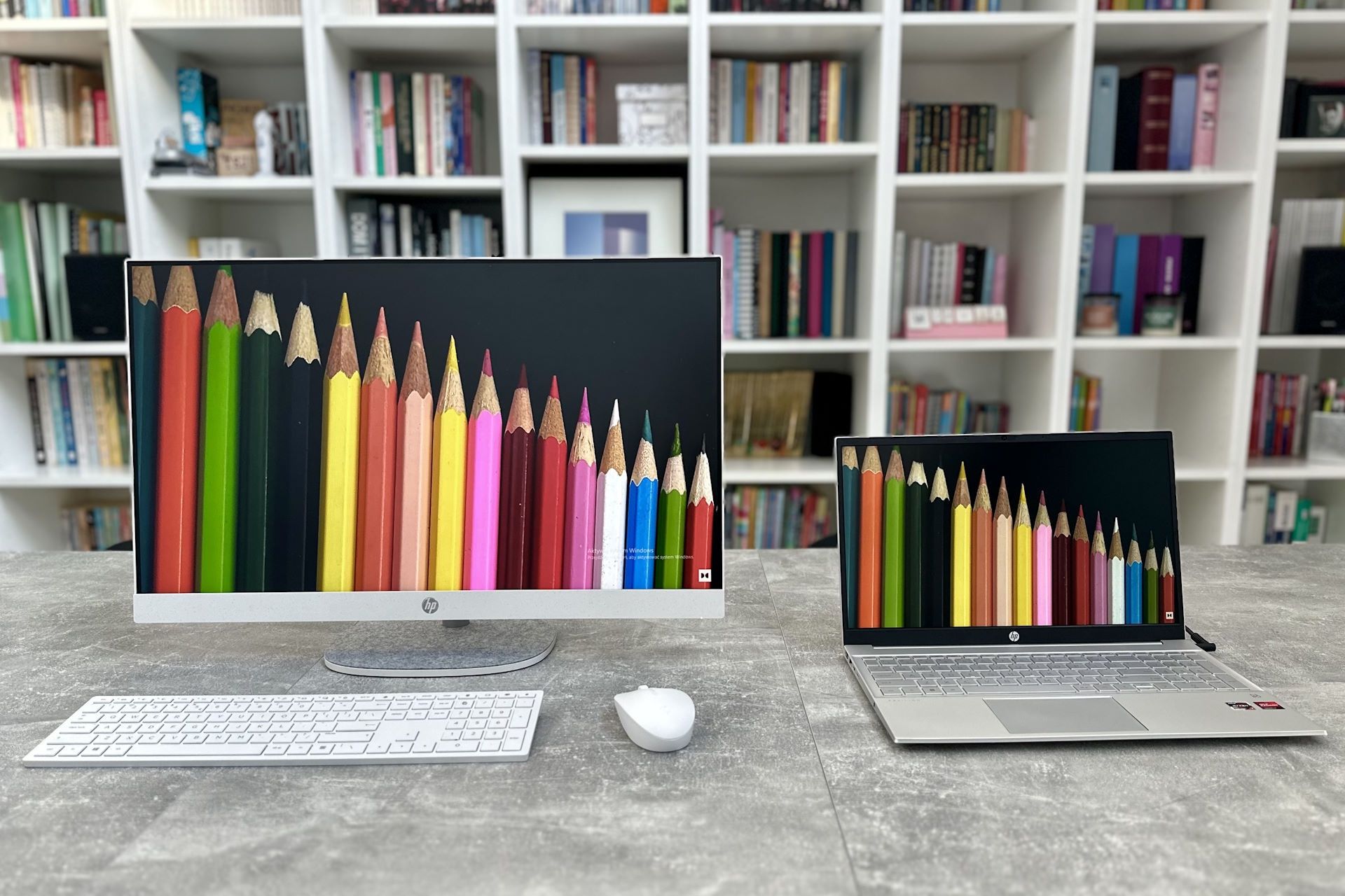 HP 27 AiO i Pavilion 15 - porównanie matryc