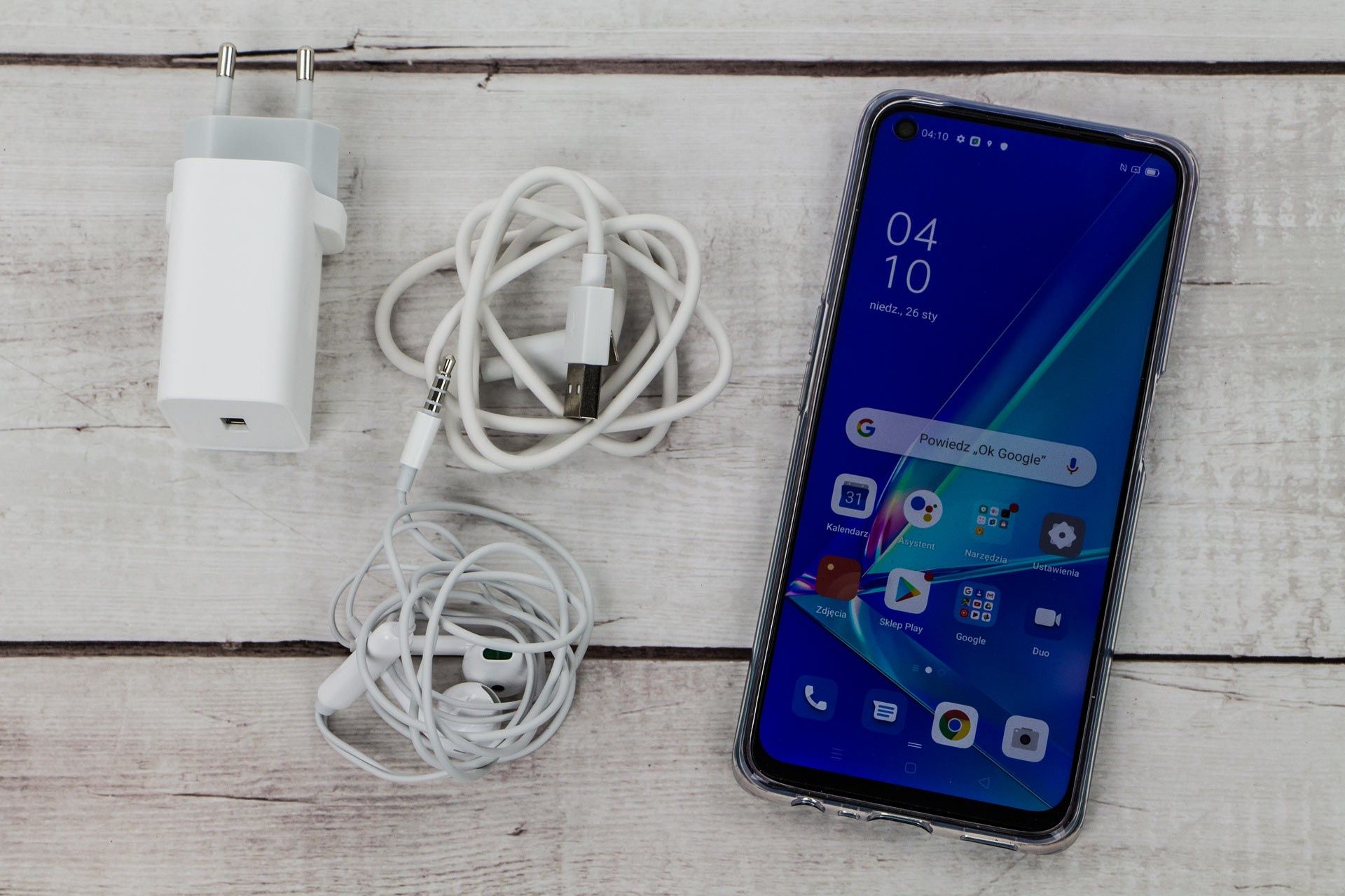 Oppo A72 zestaw