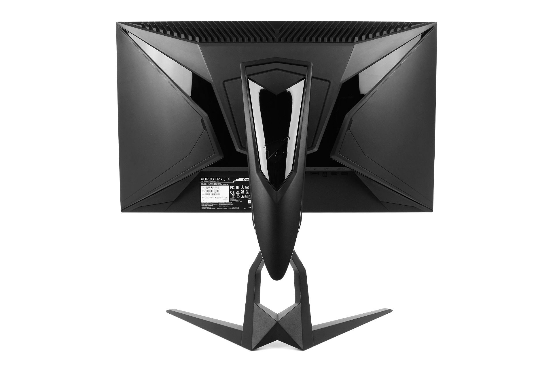 Gigabyte Aorus FI27Q-X - Widok z tyłu