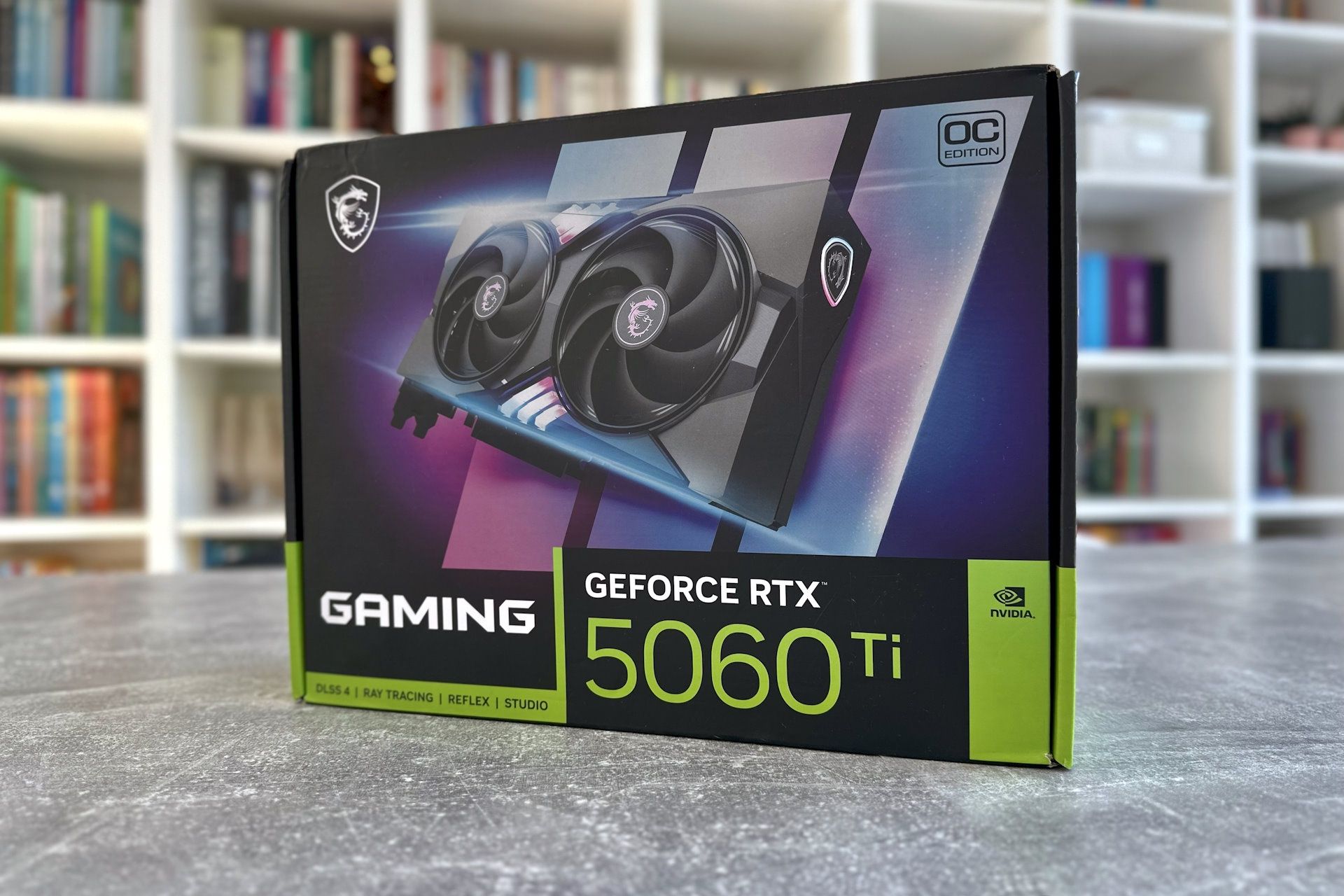 MSI GeForce RTX 5060 Ti Gaming OC - pudełko