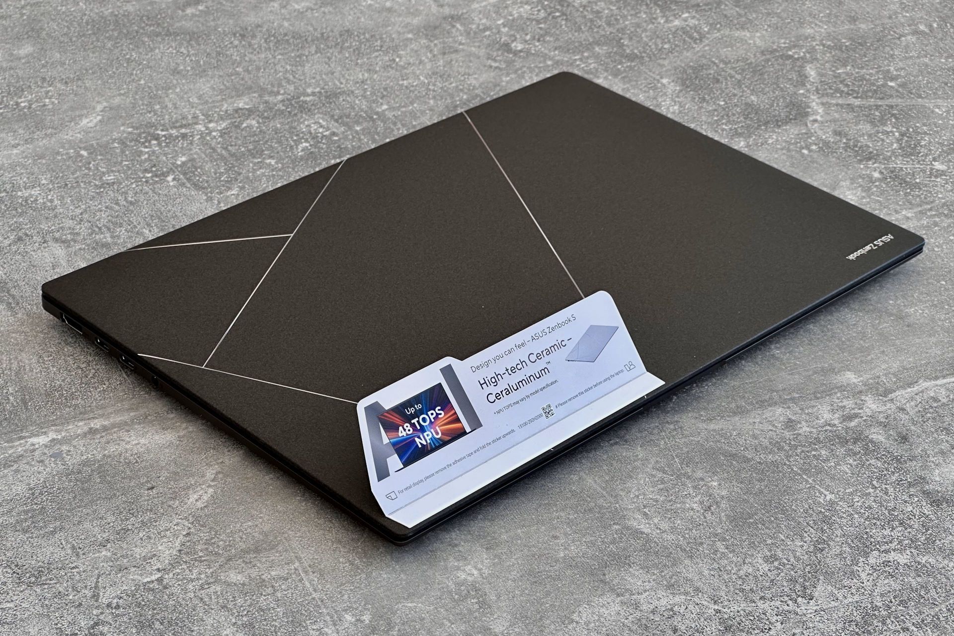 ASUS Zenbook S 14 UX5406S - ponoć super do AI!